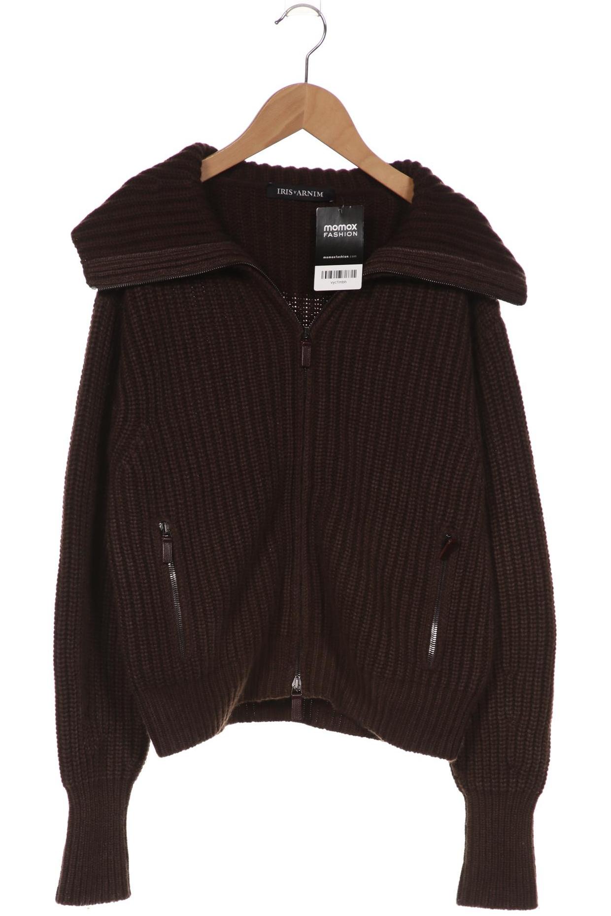 

Iris VON Arnim Damen Strickjacke, braun, Gr. 36