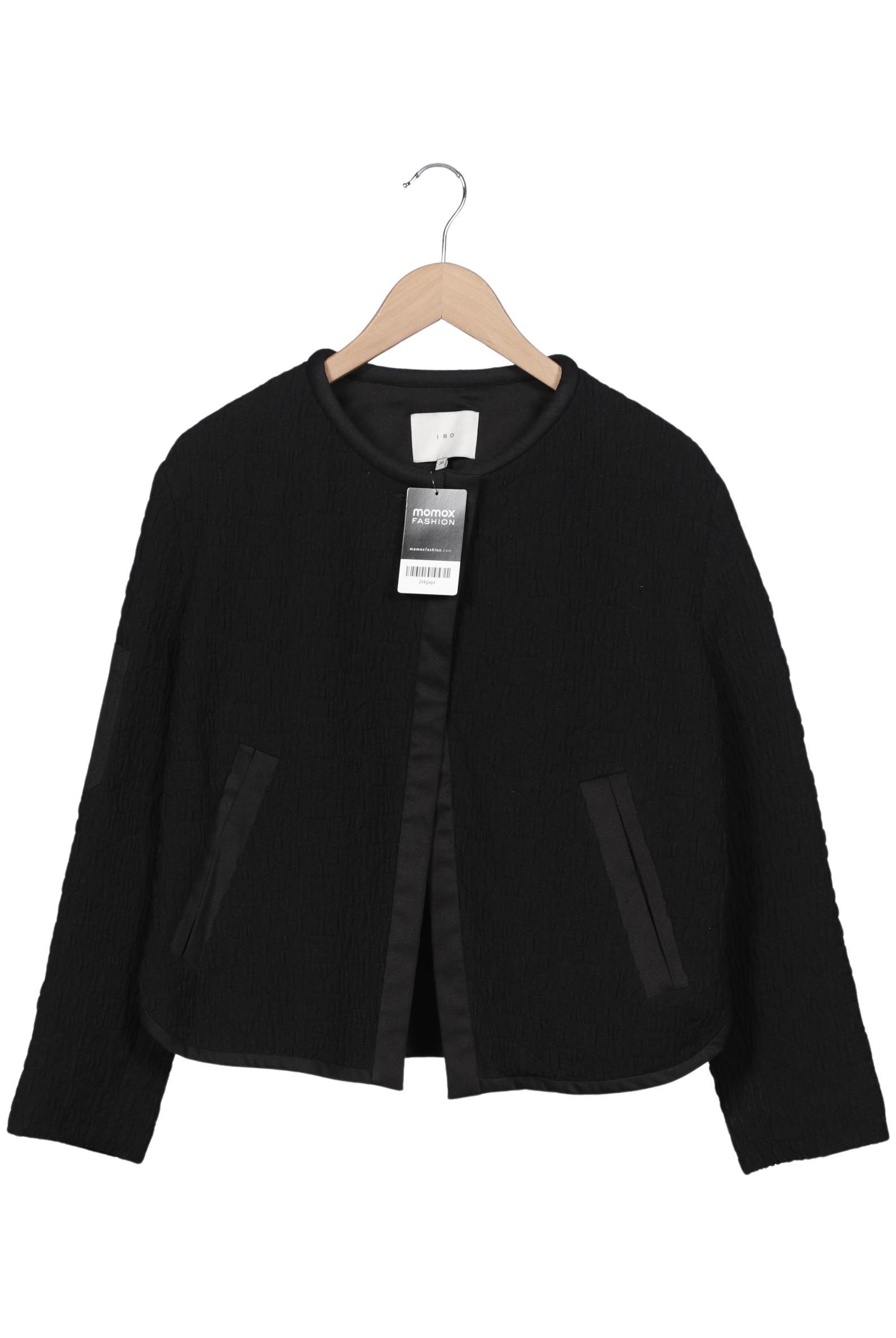 

Iro Damen Jacke, schwarz, Gr. 38