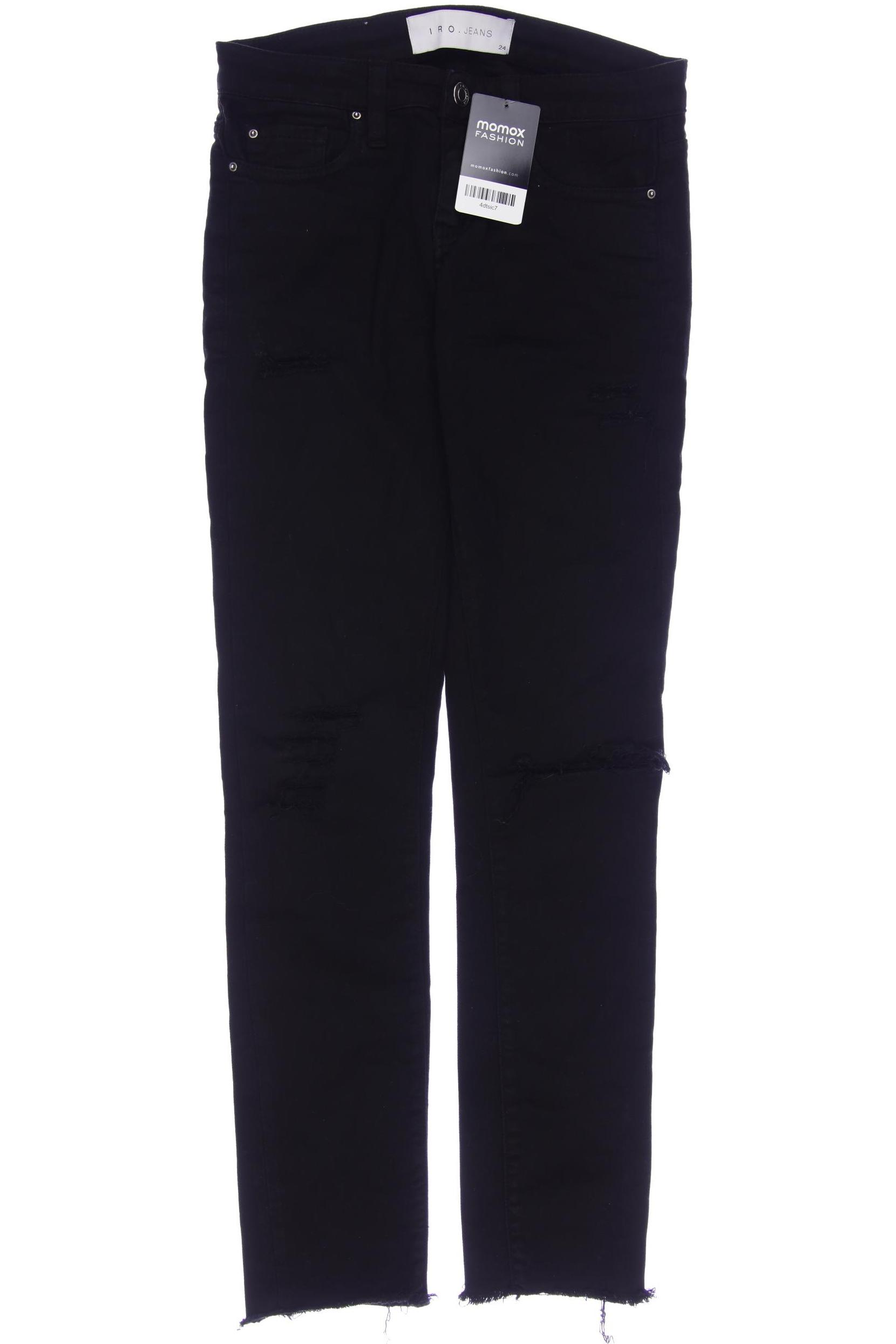 

Iro Damen Jeans, schwarz