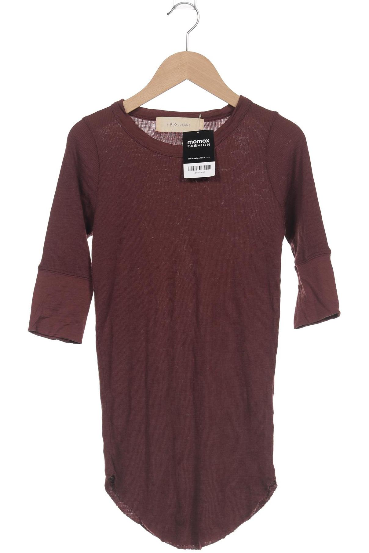 

Iro Damen Langarmshirt, bordeaux, Gr. 36