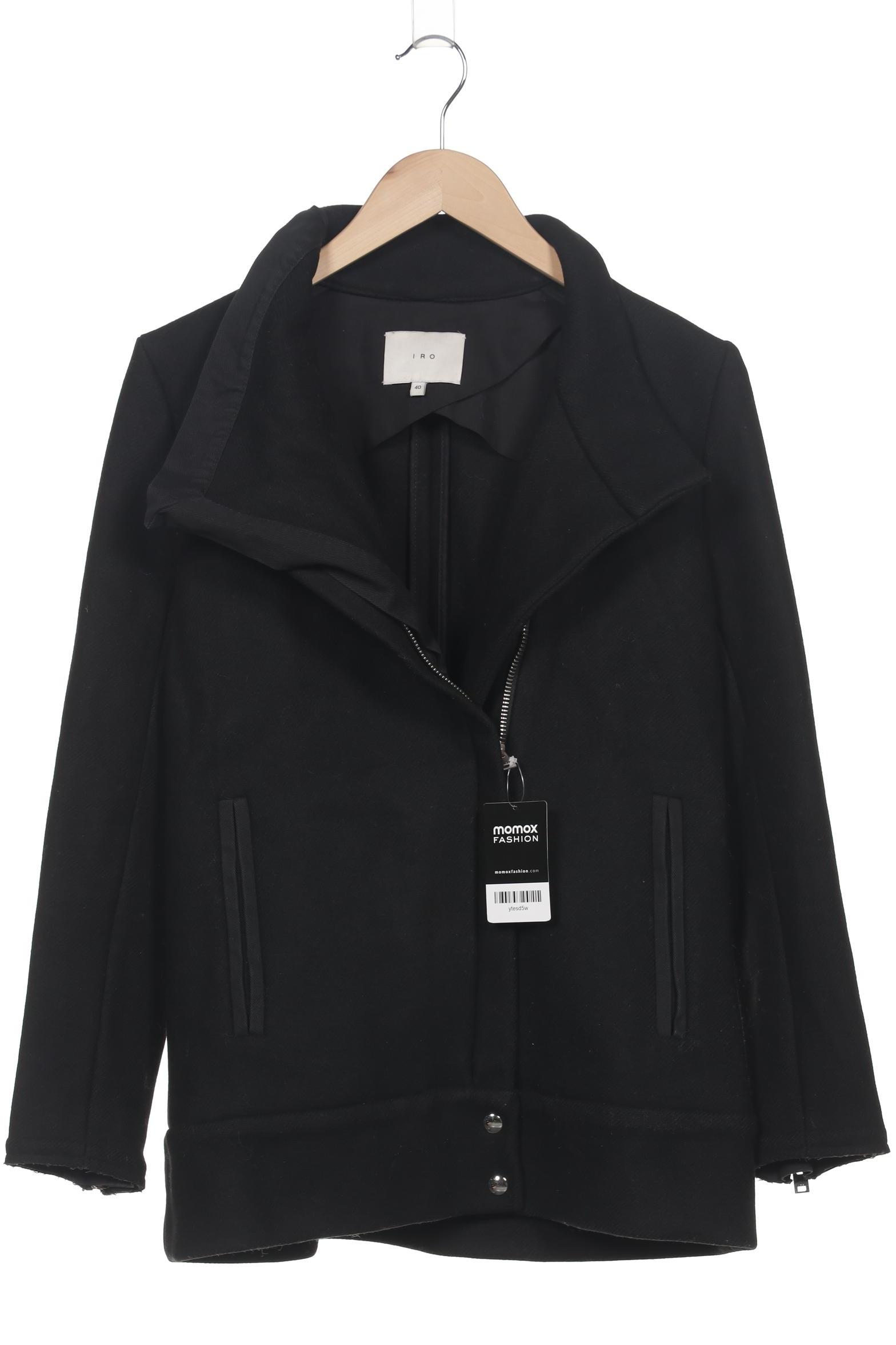

Iro Damen Mantel, schwarz, Gr. 40