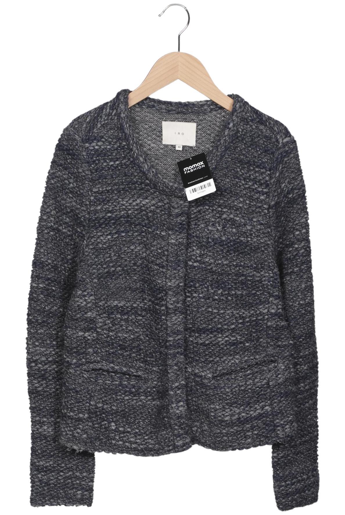 

Iro Damen Strickjacke, marineblau, Gr. 40