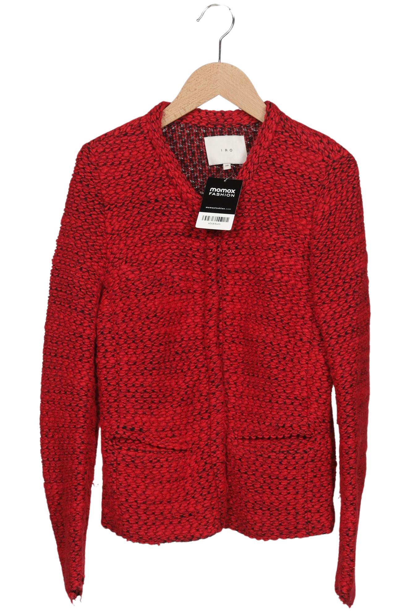 

Iro Damen Strickjacke, rot, Gr. 38