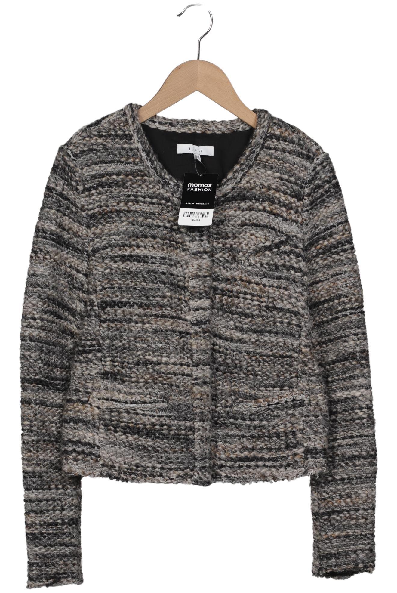 

Iro Damen Strickjacke, grau, Gr. 38