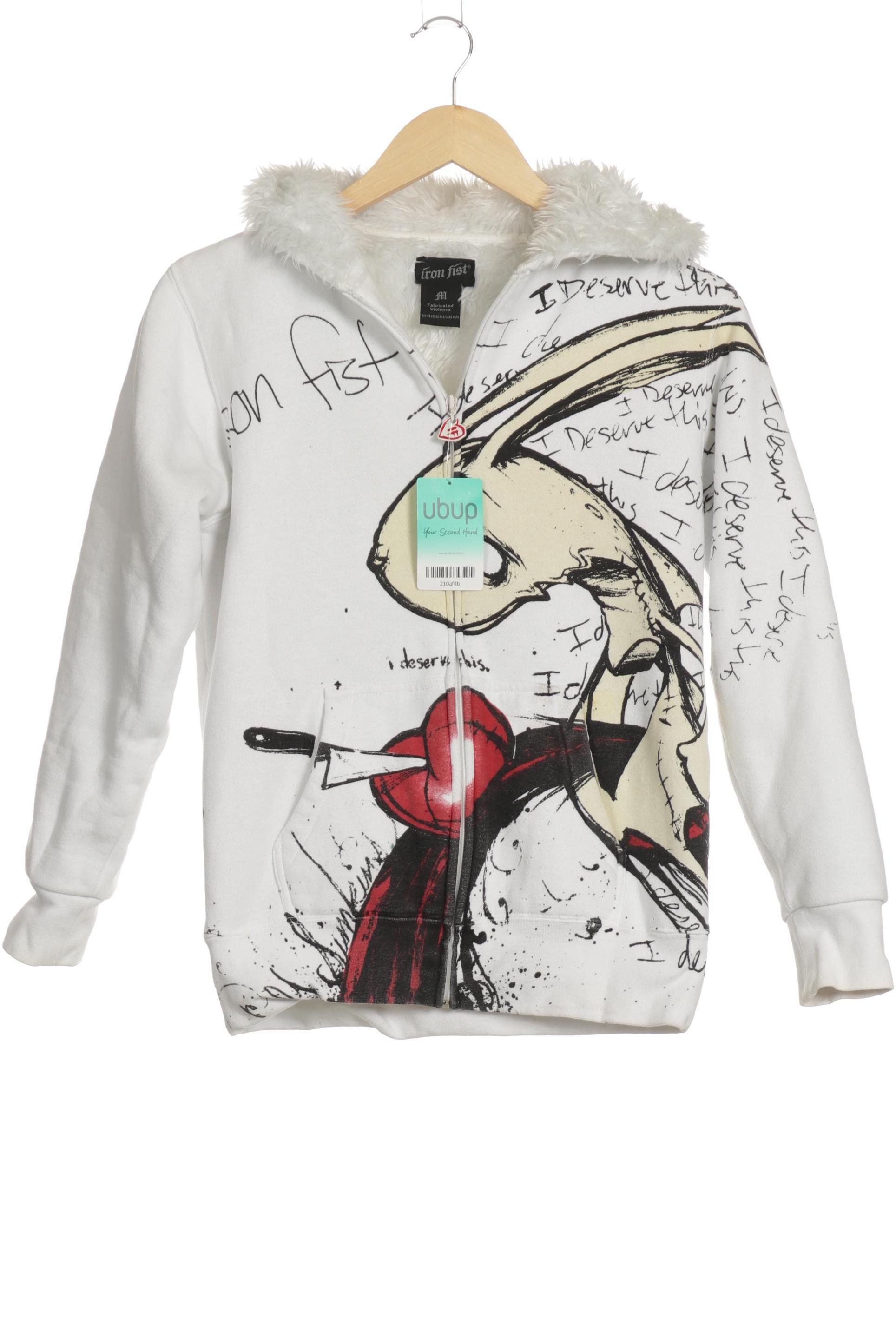 

Iron Fist Damen Kapuzenpullover, weiß, Gr.