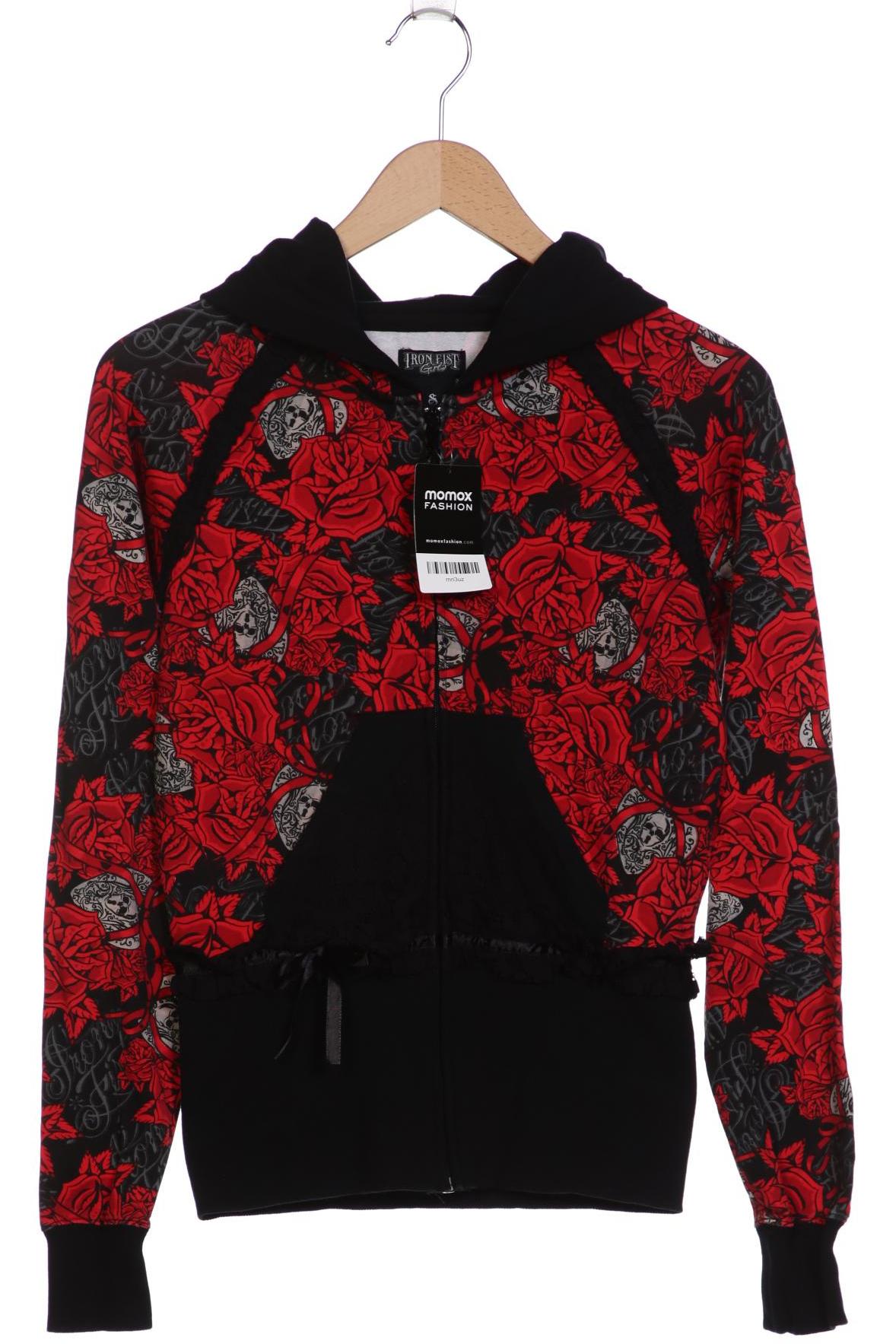 

Iron Fist Damen Kapuzenpullover, rot, Gr. 36