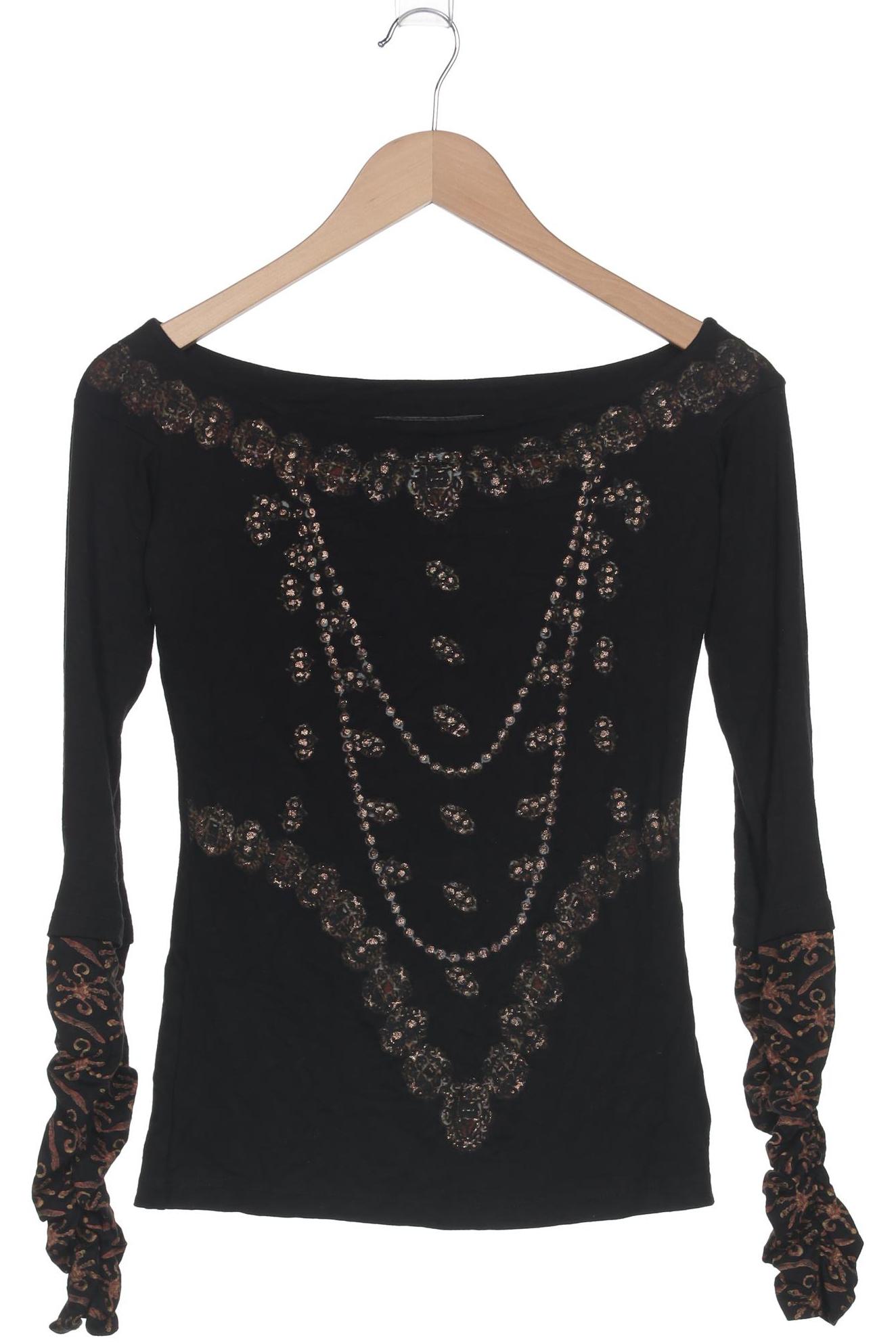 

Isabel de Pedro Damen Langarmshirt, schwarz, Gr. 38