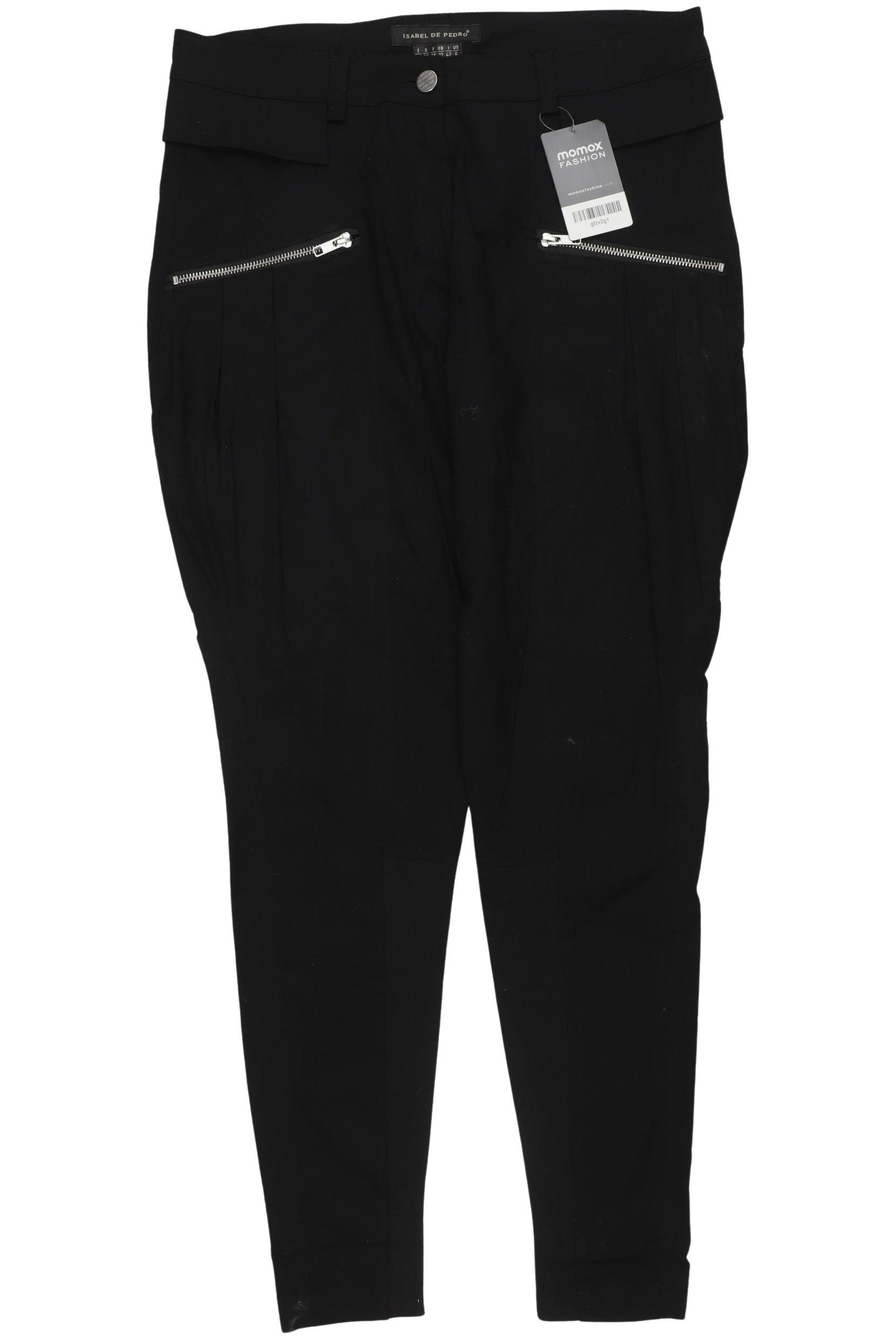 

Isabel de Pedro Damen Stoffhose, schwarz, Gr. 36
