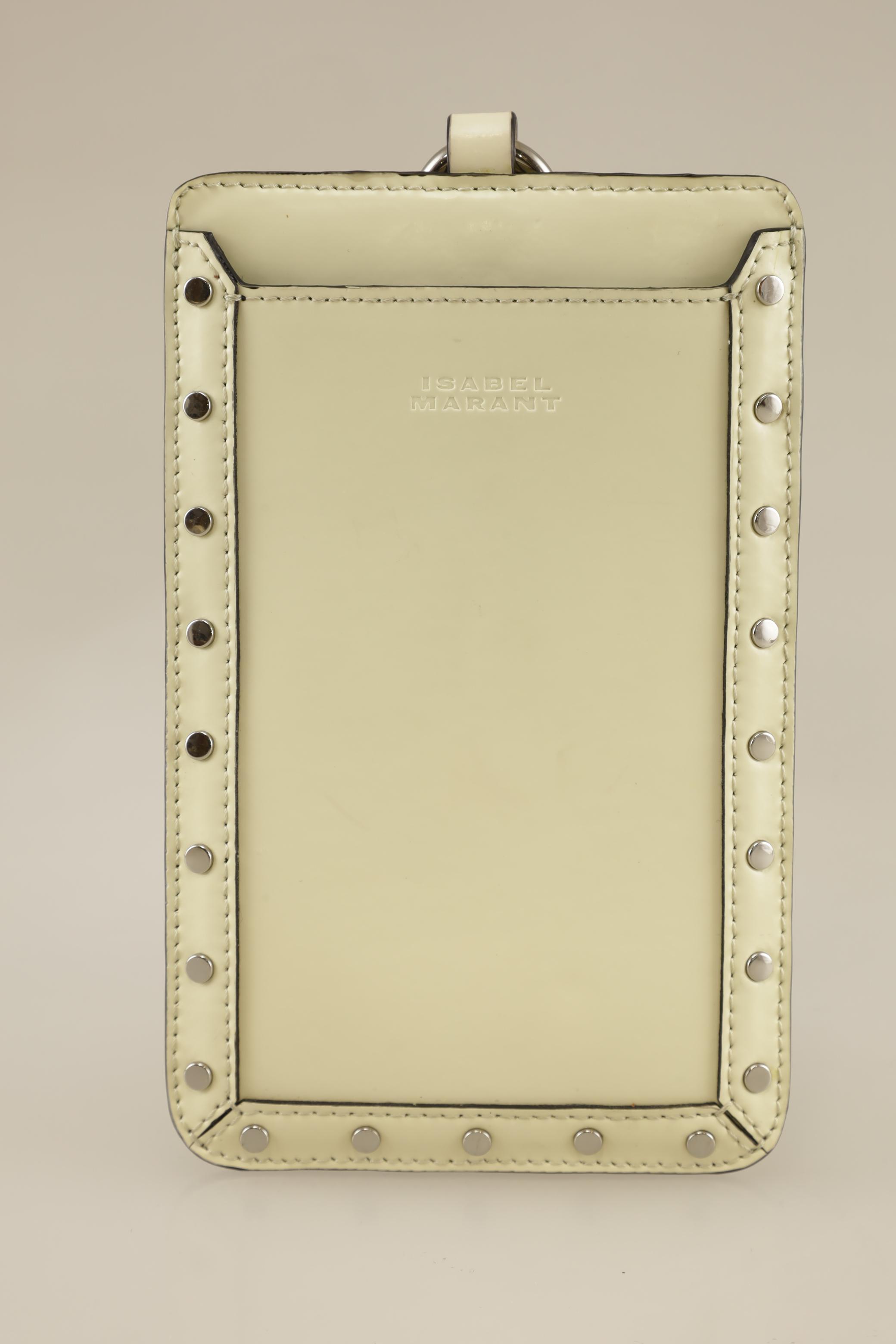 

Isabel Marant Damen Handtasche, cremeweiß, Gr.