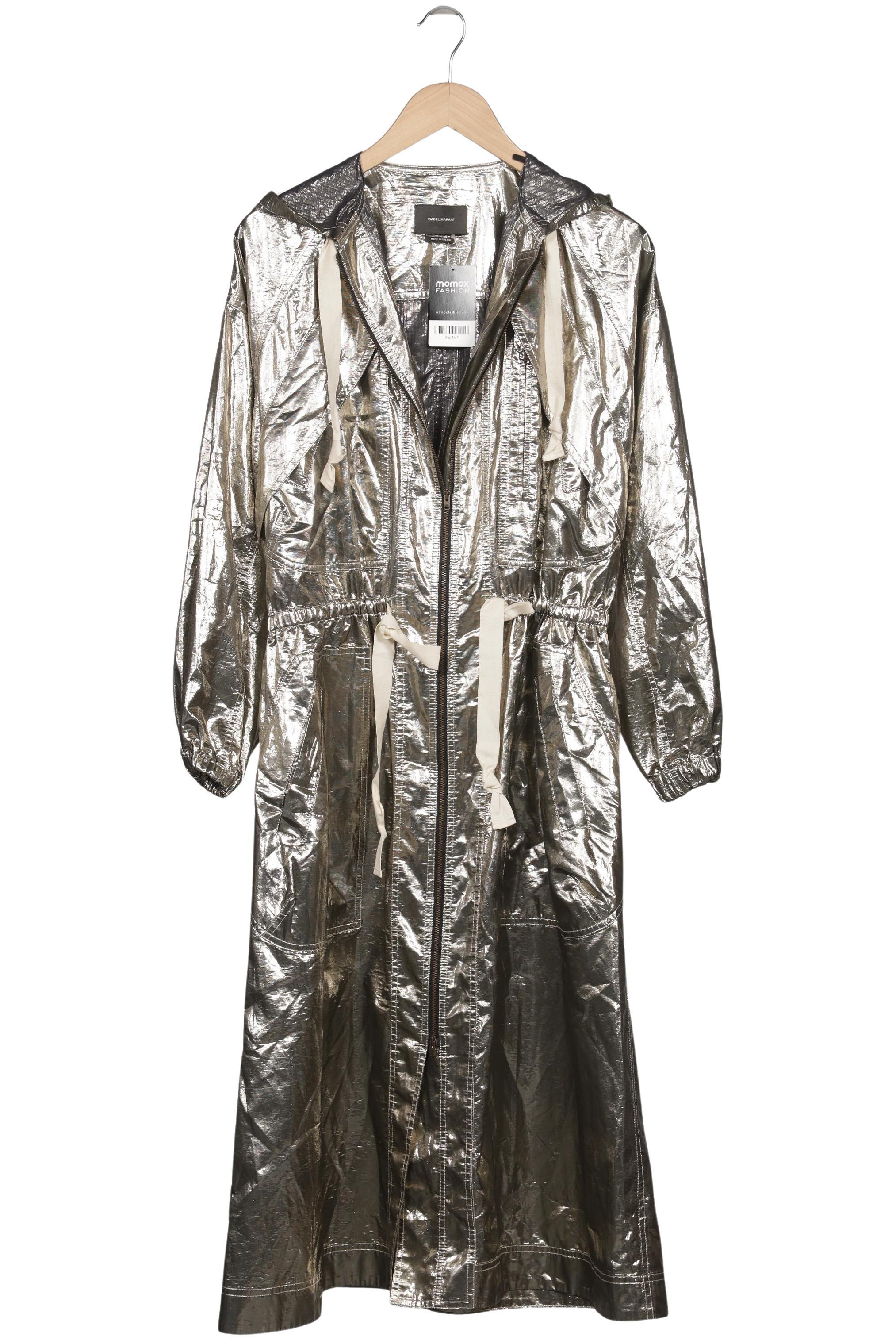 

Isabel Marant Damen Mantel, silber, Gr. 36