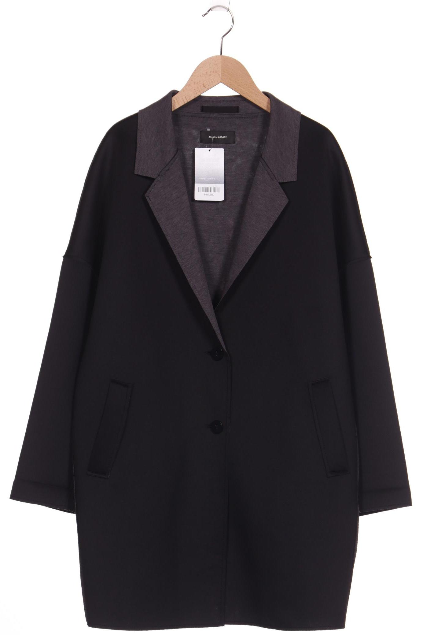 

Isabel Marant Damen Mantel, schwarz, Gr. 42