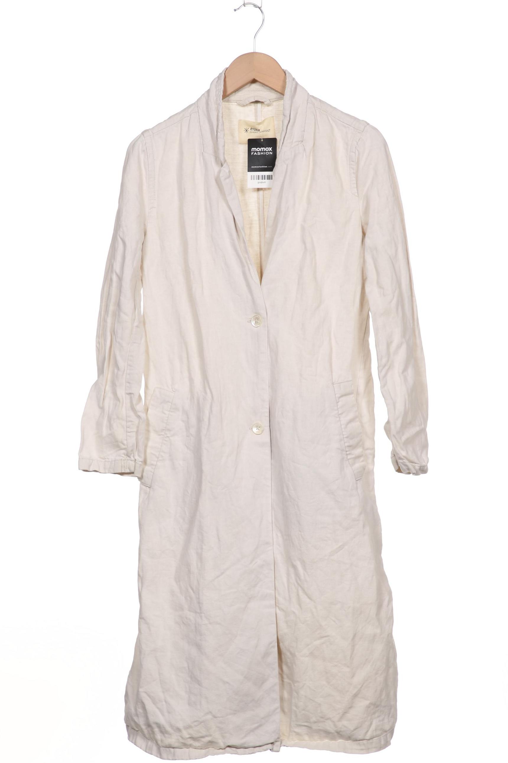 

Isabel Marant Etoile Damen Mantel, weiß, Gr. 38