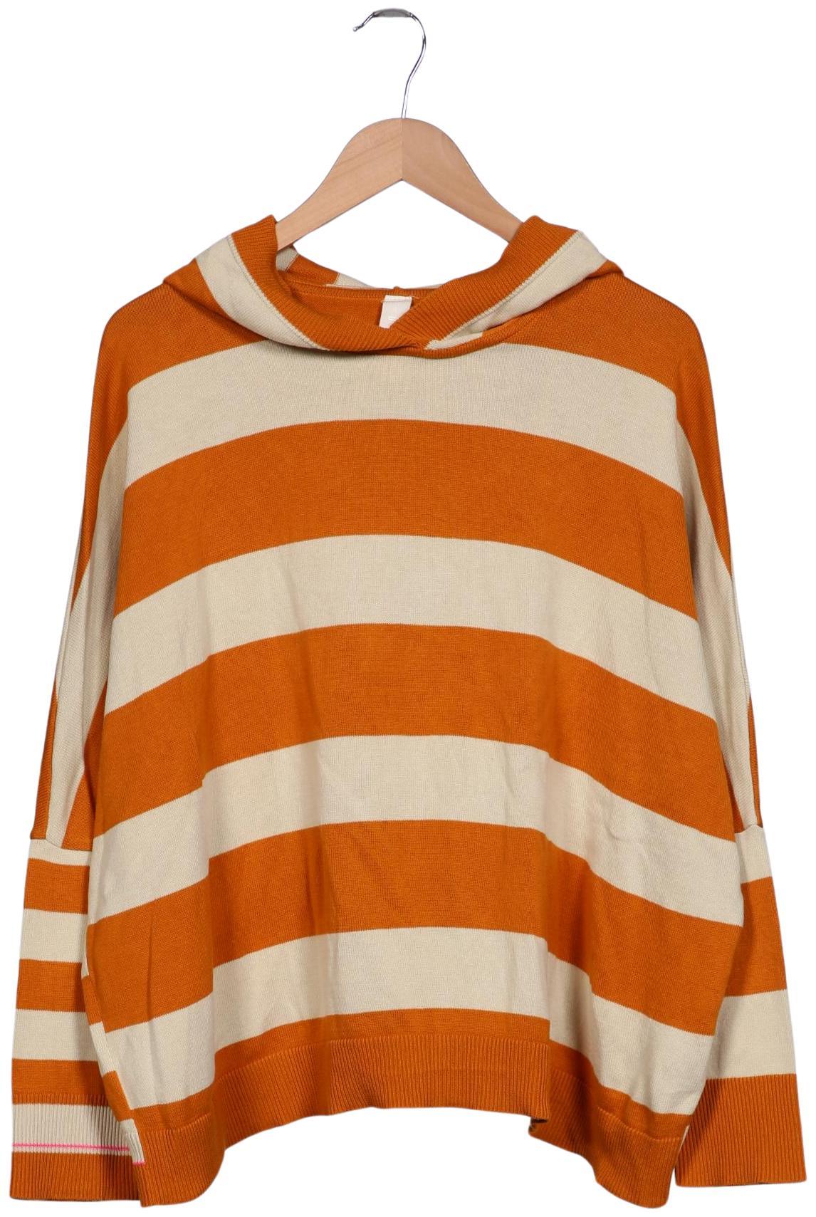 

Ischiko Damen Kapuzenpullover, orange, Gr. 38