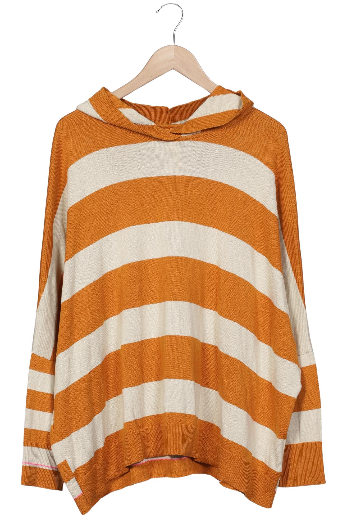 

Ischiko Damen Kapuzenpullover, orange, Gr. 40