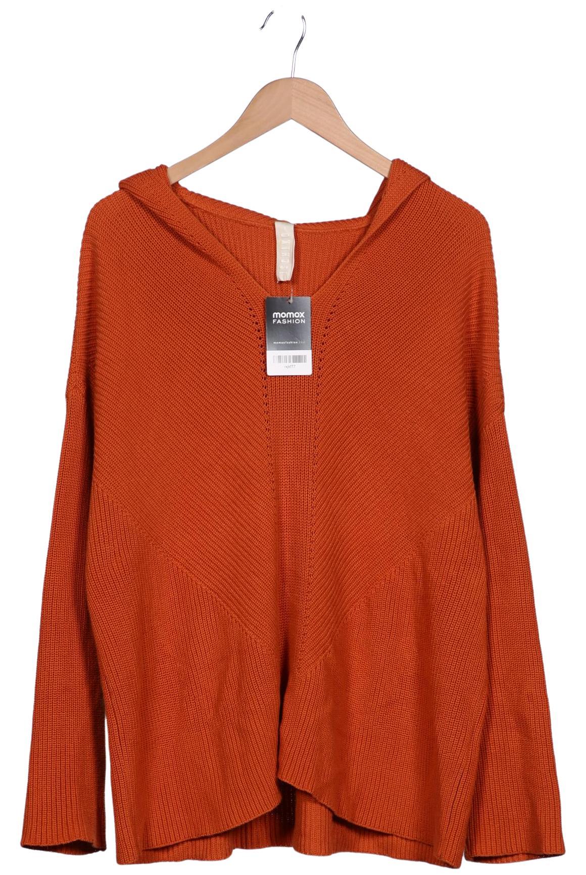 

Ischiko Damen Kapuzenpullover, orange, Gr. 46