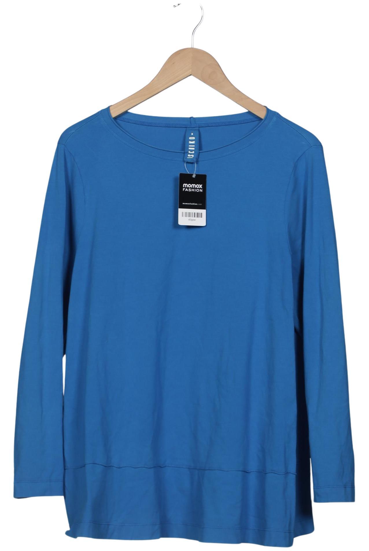 

Ischiko Damen Langarmshirt, blau, Gr. 40