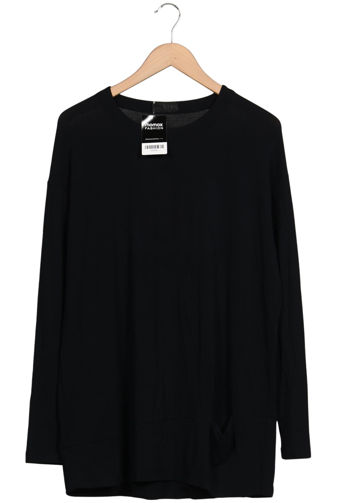 Thumbnail - Ischiko Damen Langarmshirt, schwarz, Gr. 40