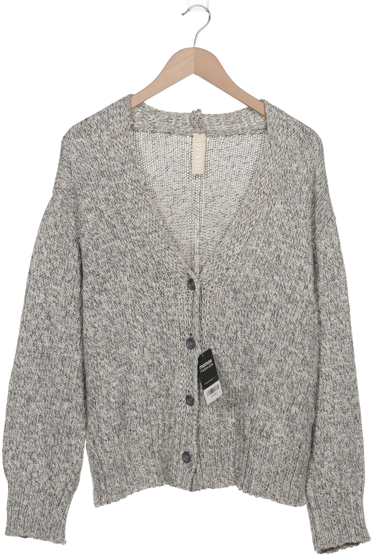 

Ischiko Damen Strickjacke, grau, Gr. 40