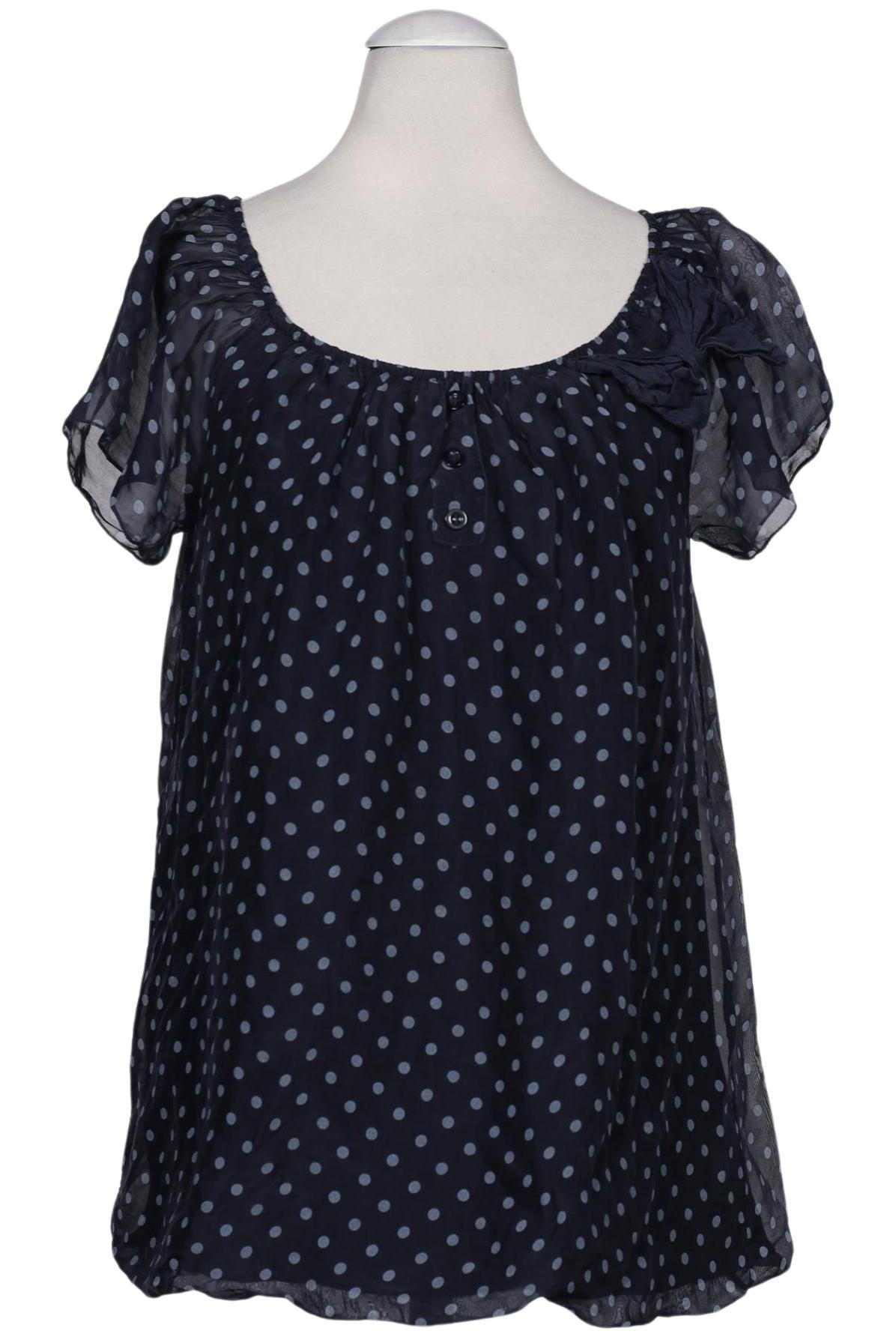 

iSILK Damen Bluse, marineblau, Gr. 36