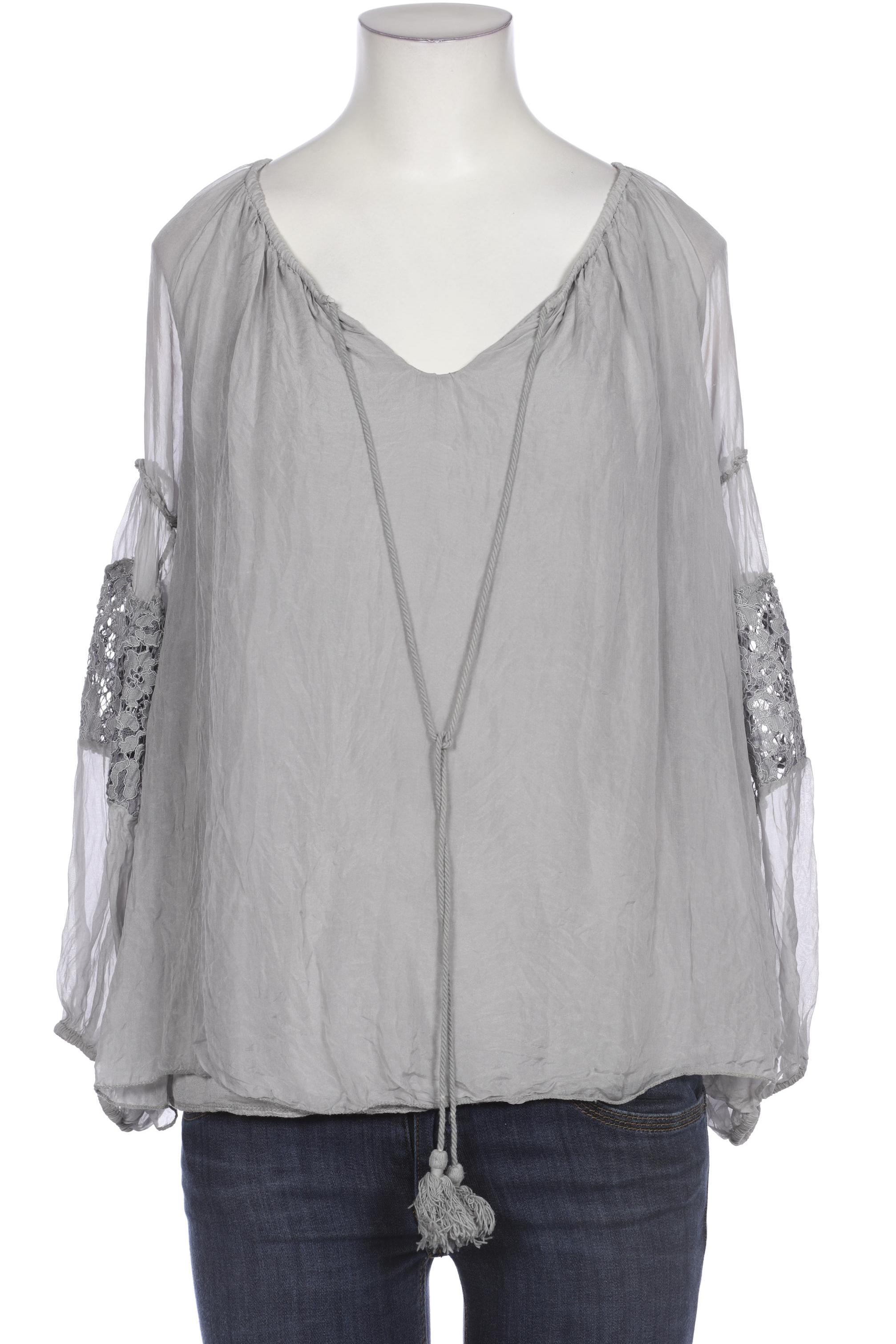 

iSILK Damen Bluse, grau, Gr. 38