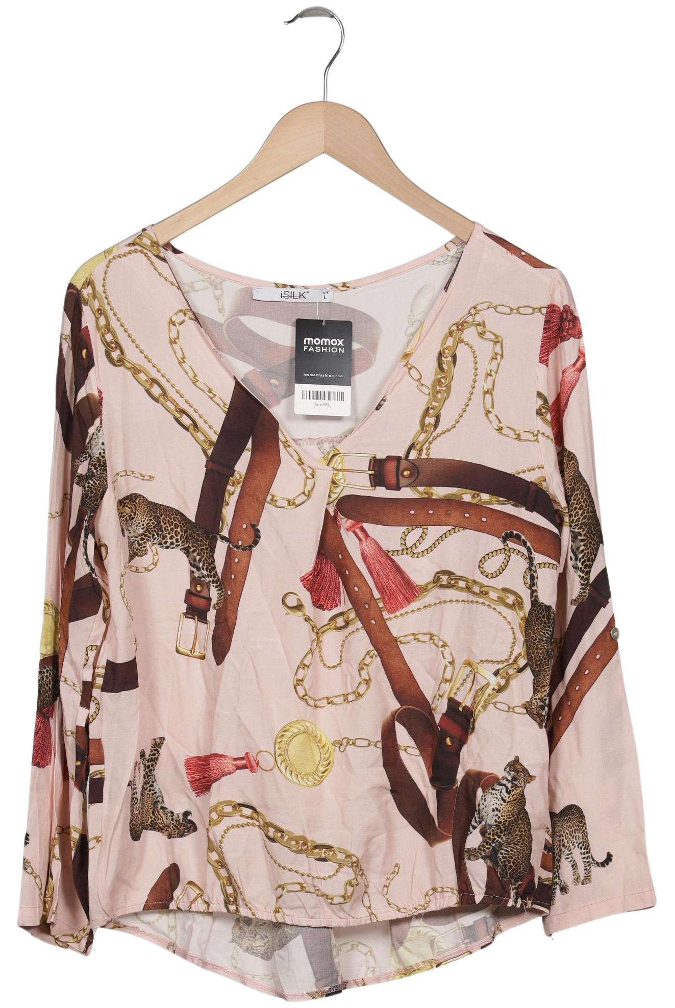 

iSILK Damen Bluse, pink, Gr. 42