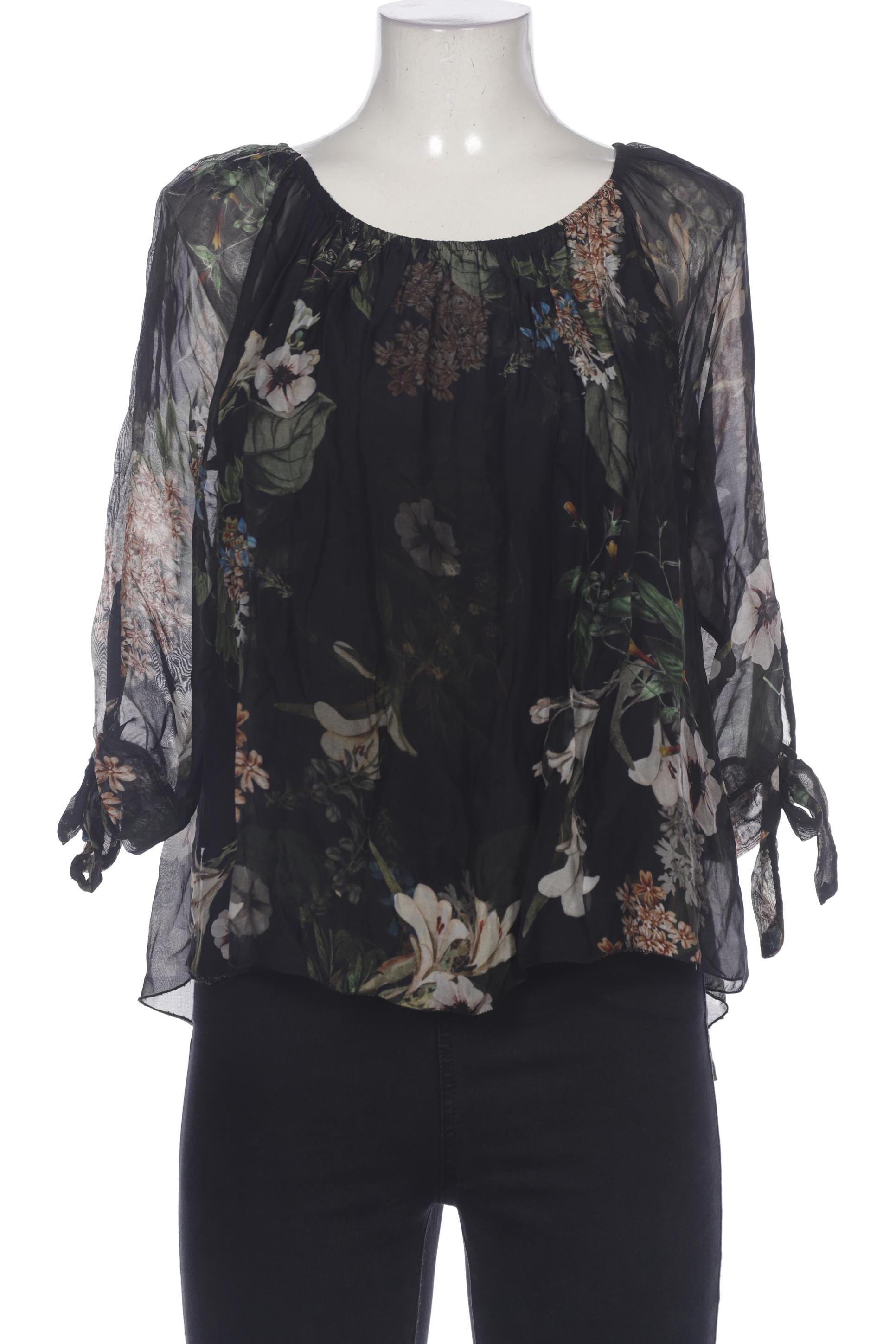 

iSILK Damen Bluse, schwarz, Gr. 42