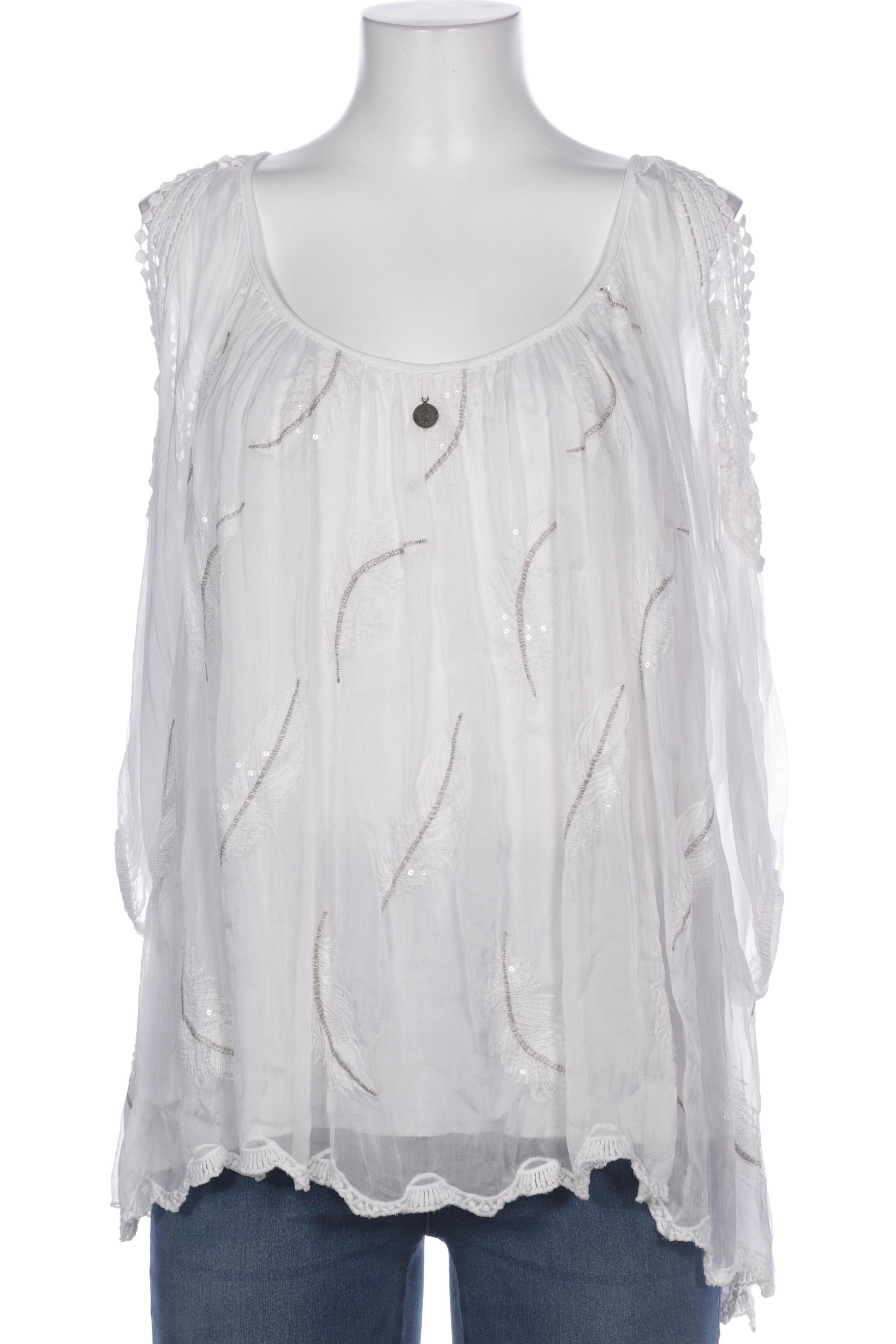 

iSILK Damen Bluse, cremeweiß, Gr. 42