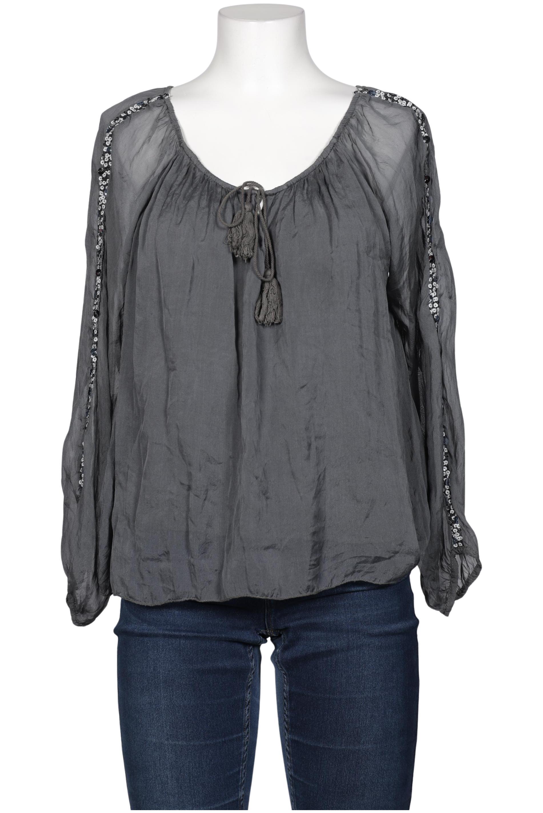 

iSILK Damen Bluse, grau, Gr. 42