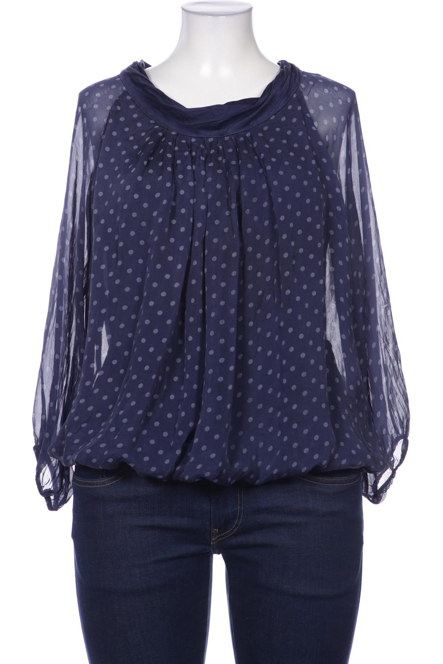 

iSILK Damen Bluse, marineblau