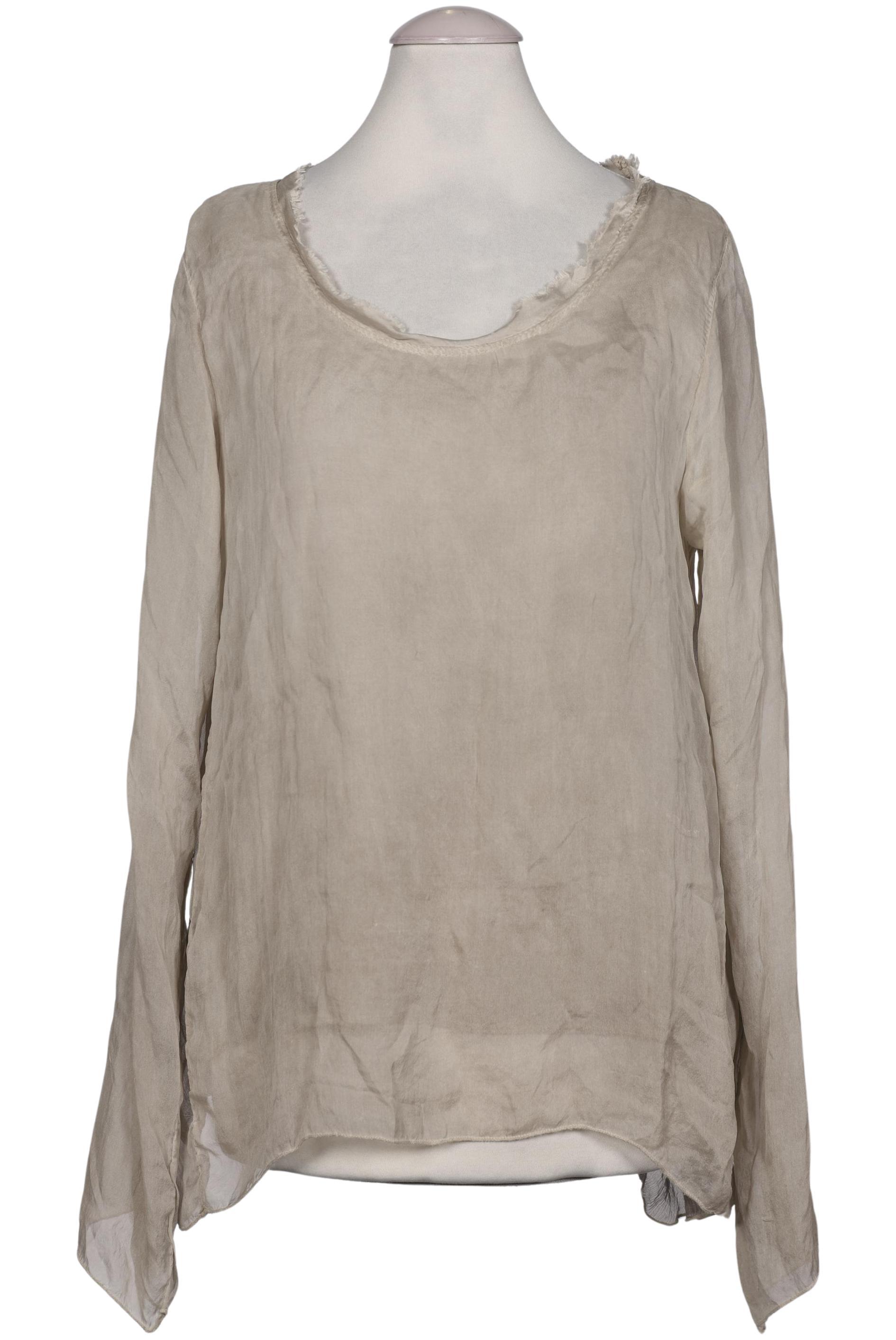 

iSILK Damen Bluse, beige, Gr. 38