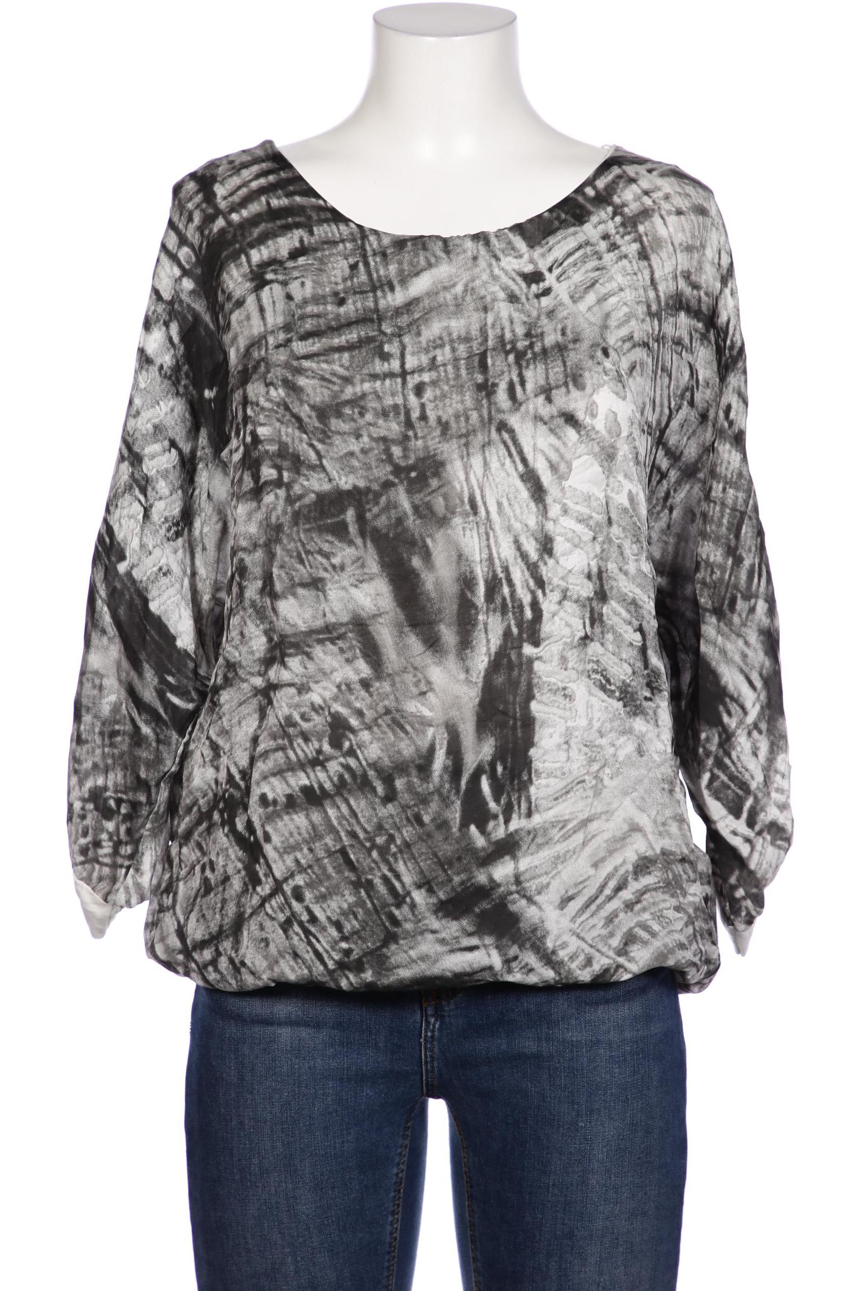 

iSILK Damen Bluse, grau, Gr. 38