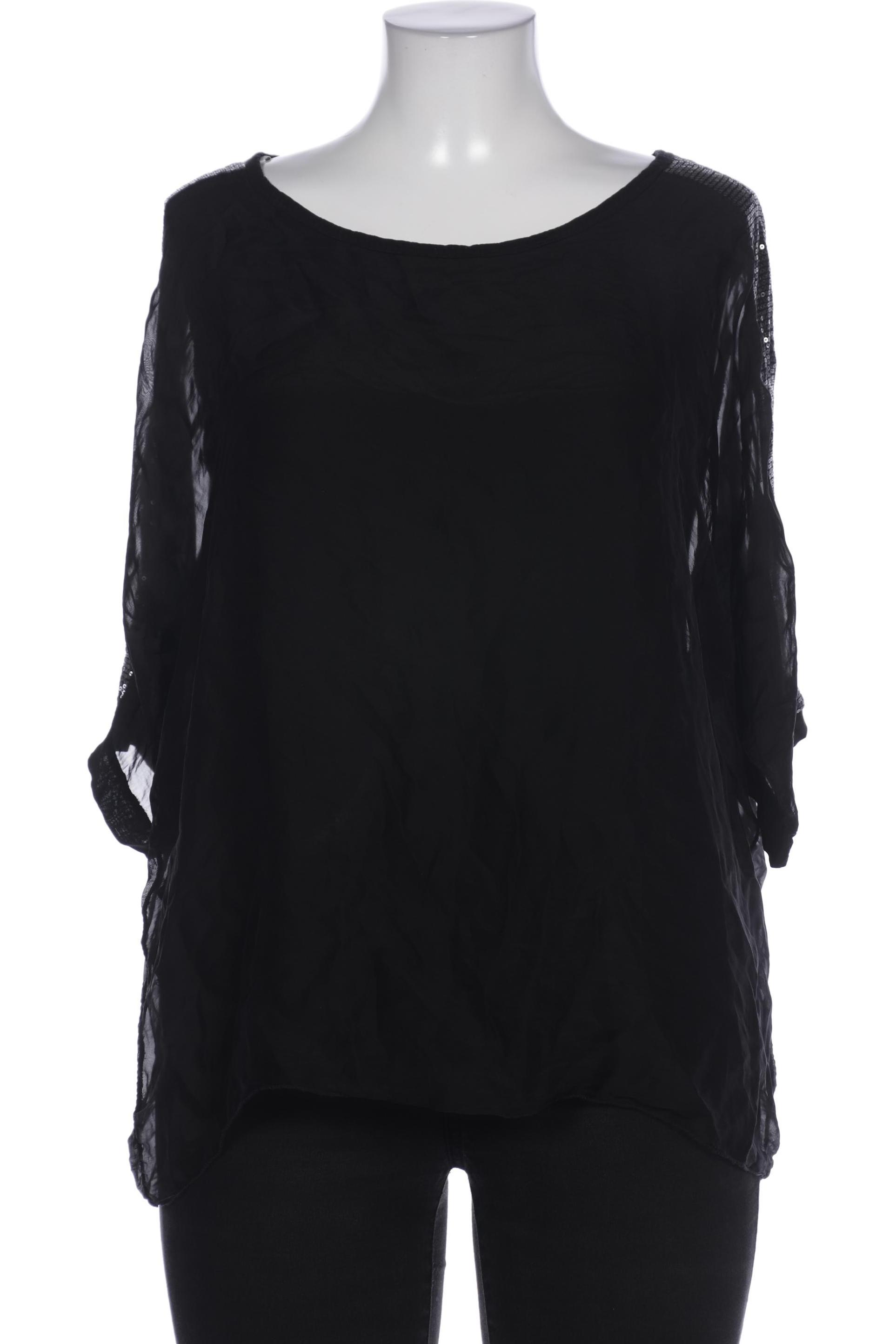 

iSILK Damen Bluse, schwarz, Gr. 42