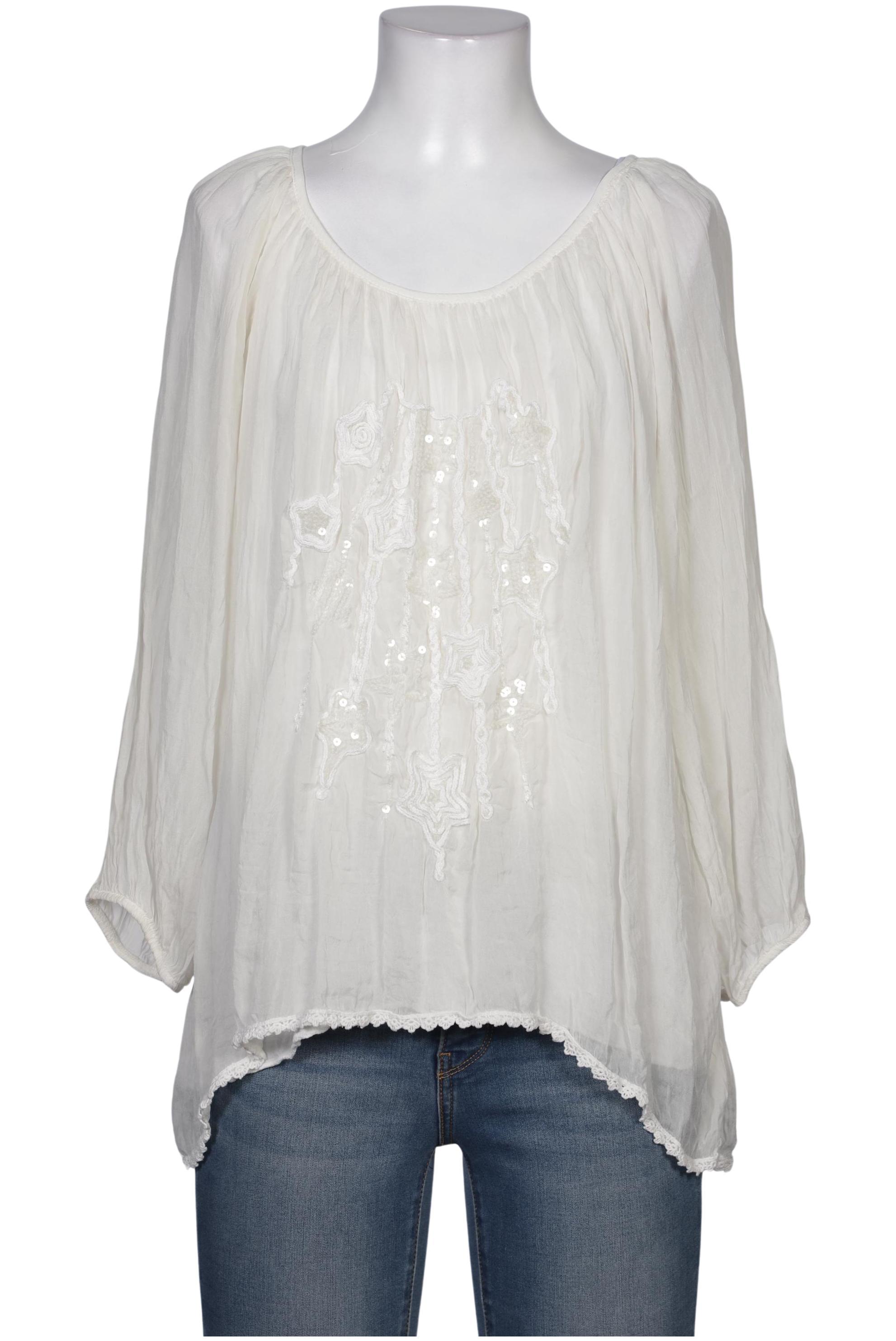 

iSILK Damen Bluse, cremeweiß, Gr. 42