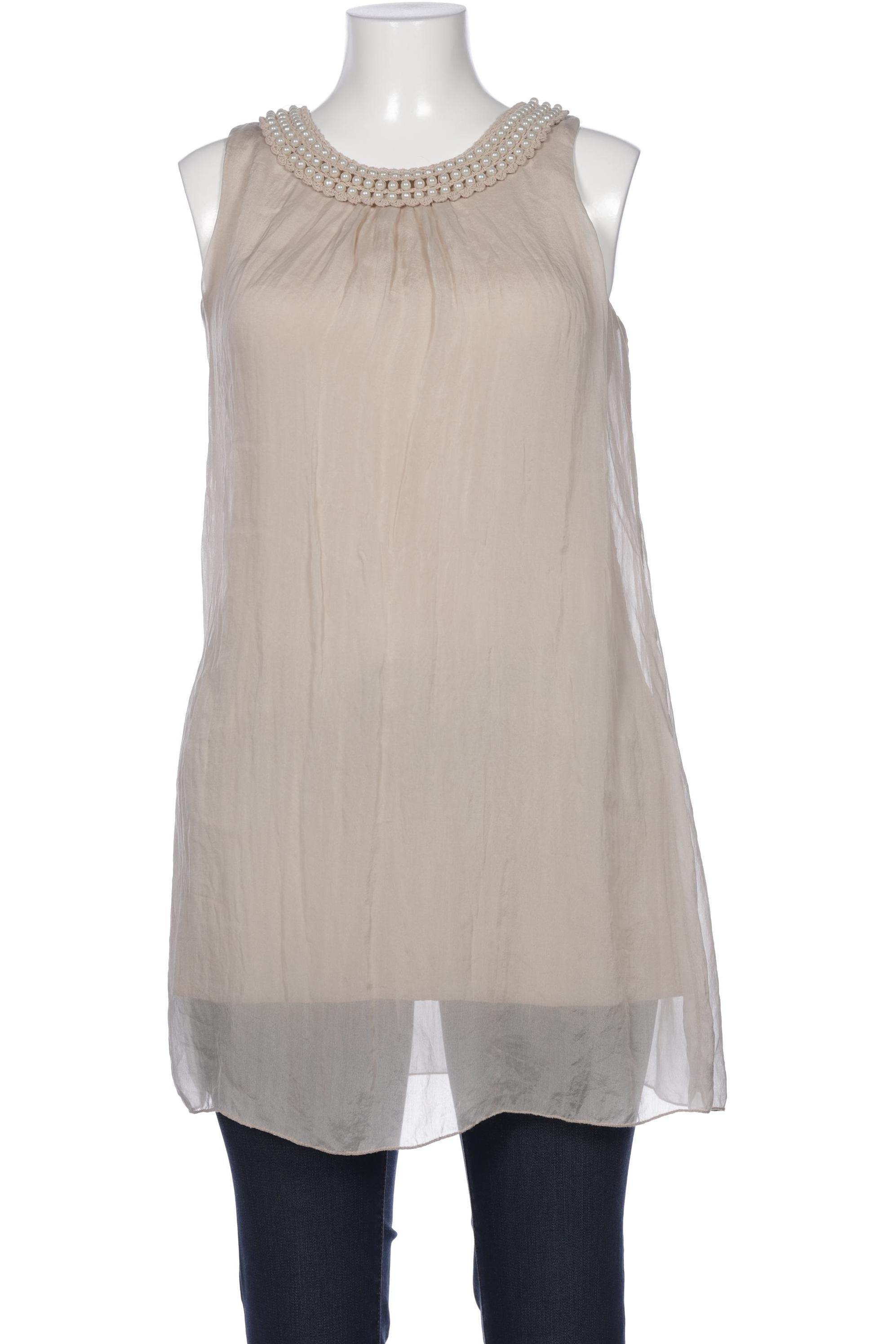 

iSILK Damen Bluse, beige, Gr. 42