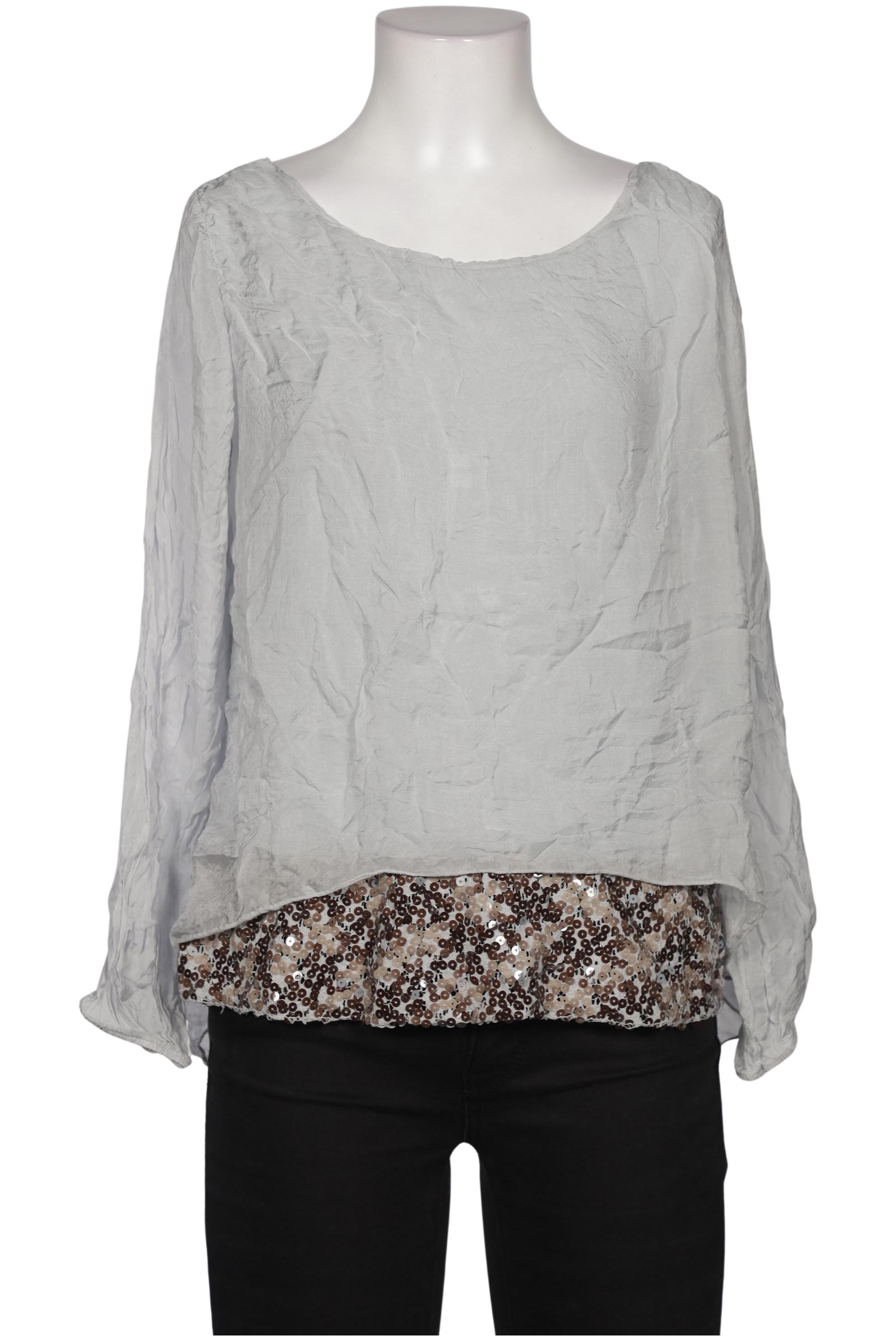 

iSILK Damen Bluse, grau, Gr. 36
