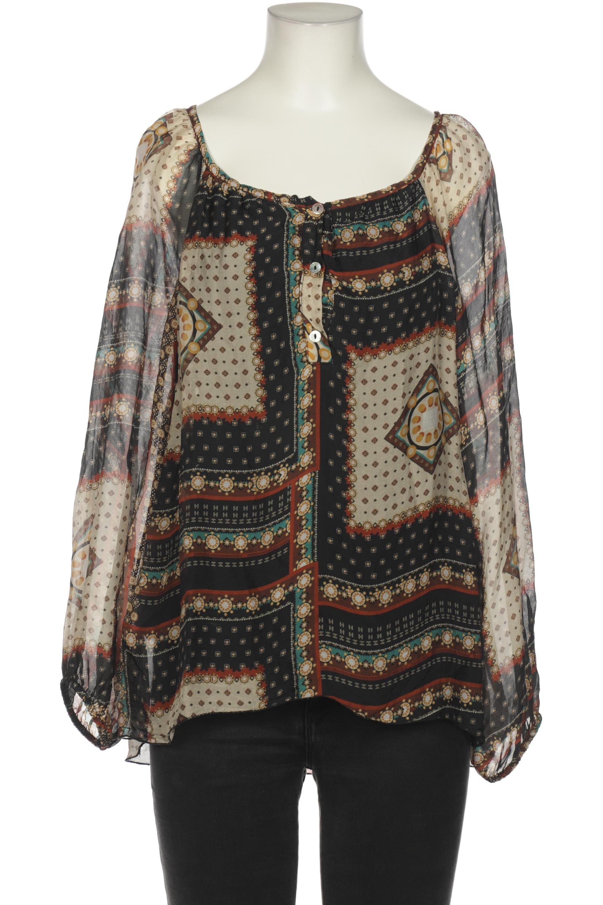 

iSILK Damen Bluse, schwarz, Gr. 38