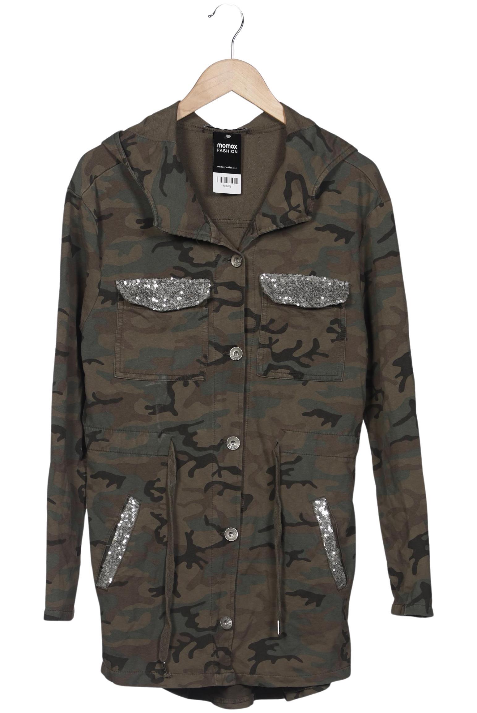 

iSILK Damen Kapuzenpullover, grün, Gr. 36