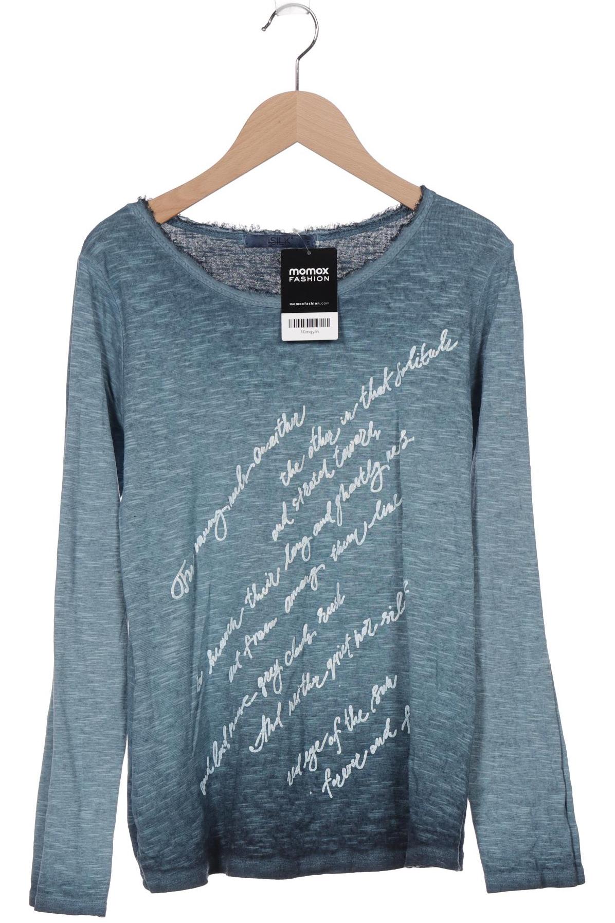 

iSILK Damen Langarmshirt, blau