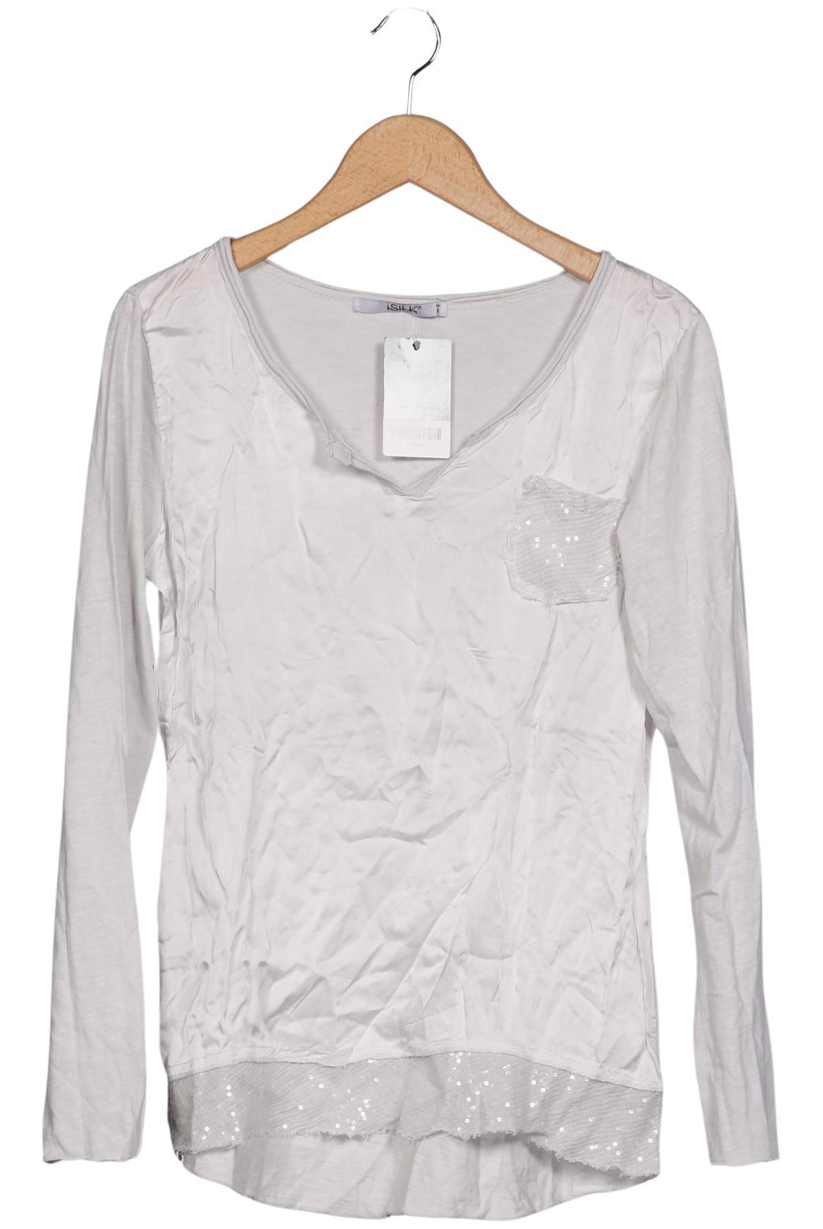 

iSILK Damen Langarmshirt, grau, Gr. 38