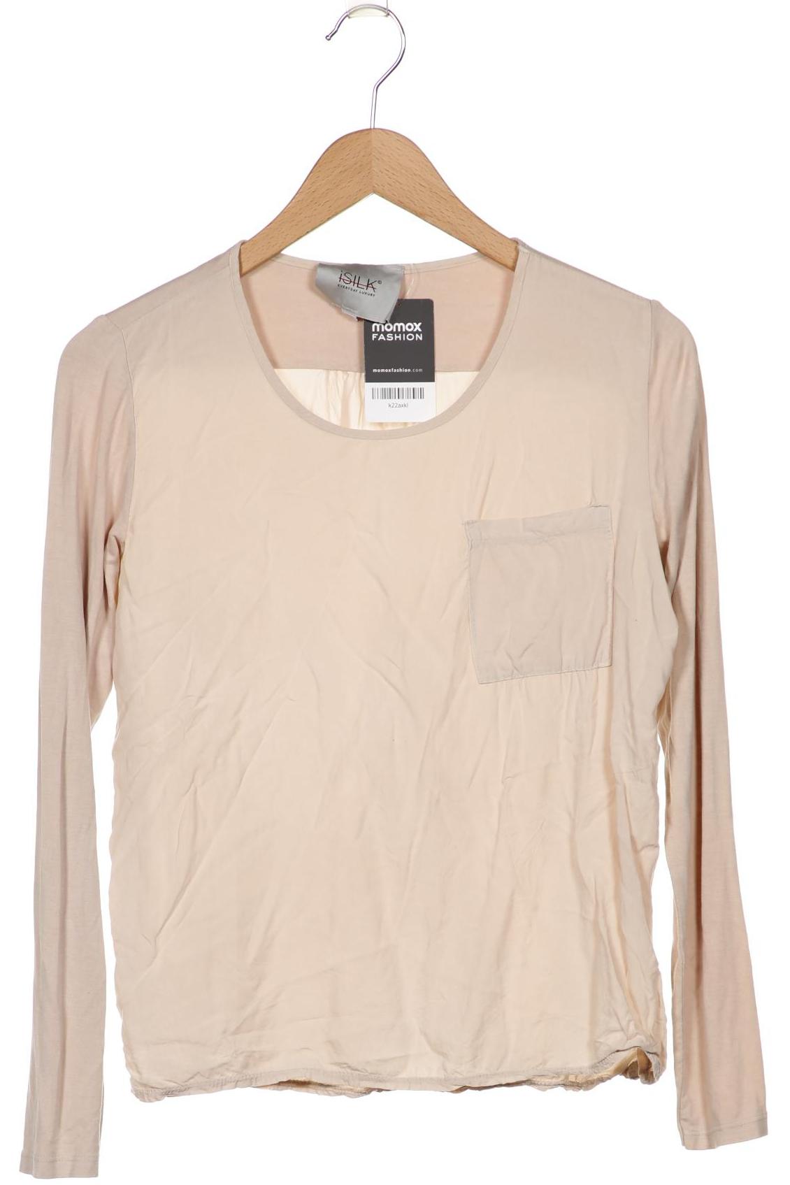 

iSILK Damen Langarmshirt, beige