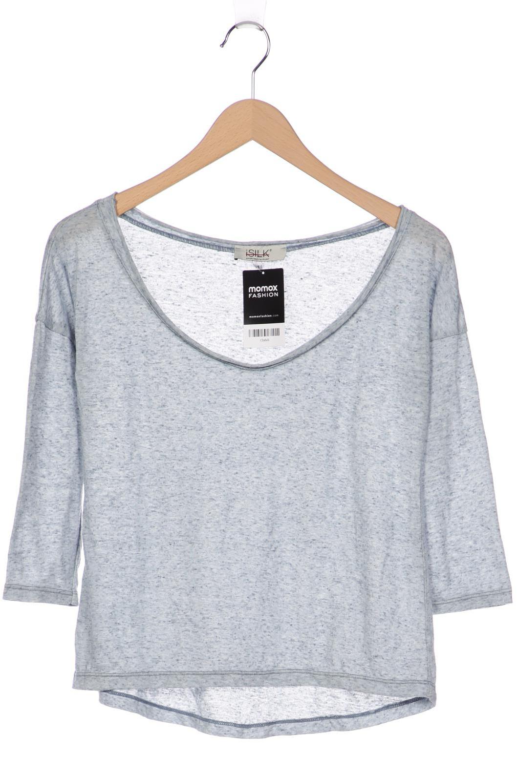 

iSILK Damen Langarmshirt, blau