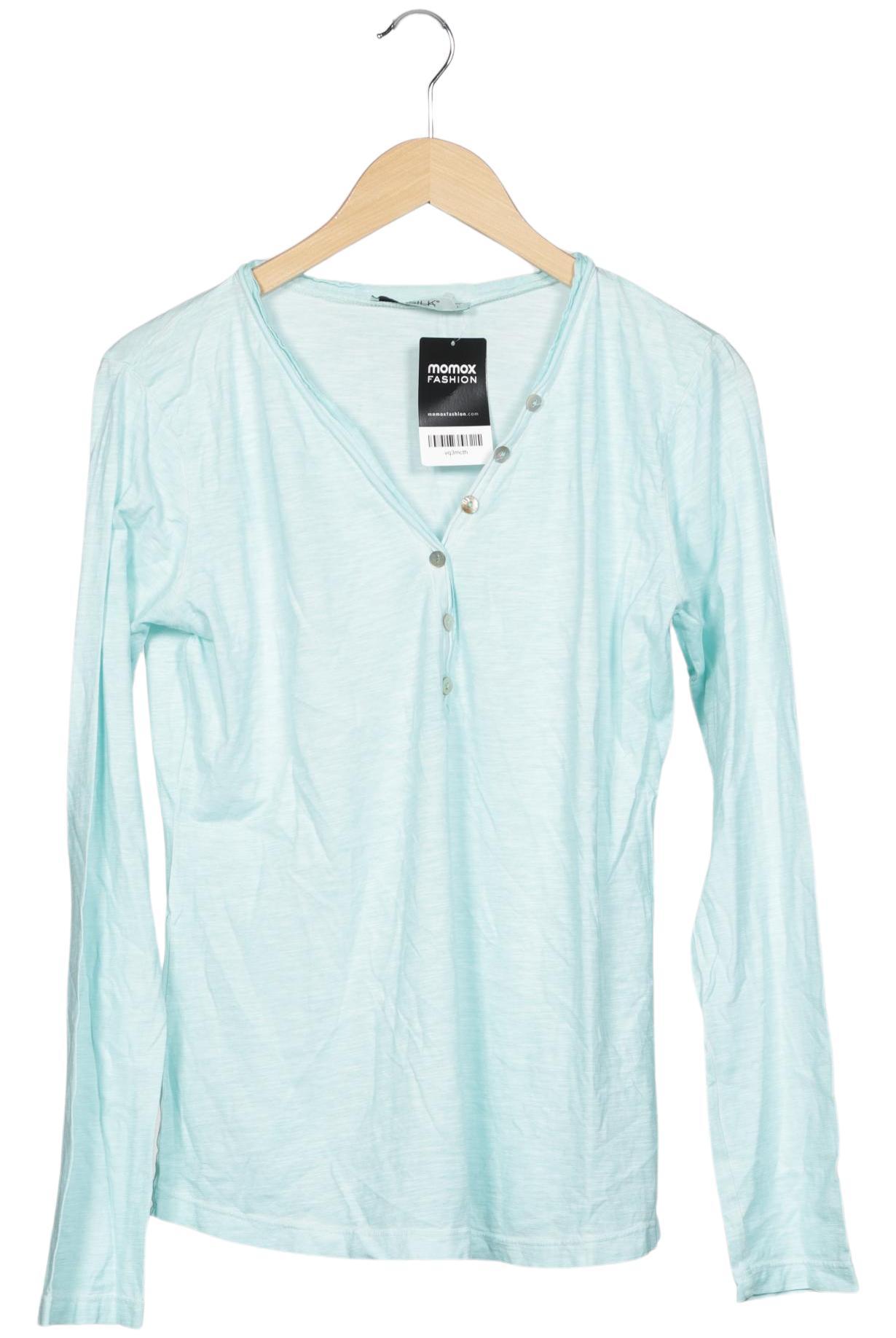 

iSILK Damen Langarmshirt, hellblau, Gr. 42