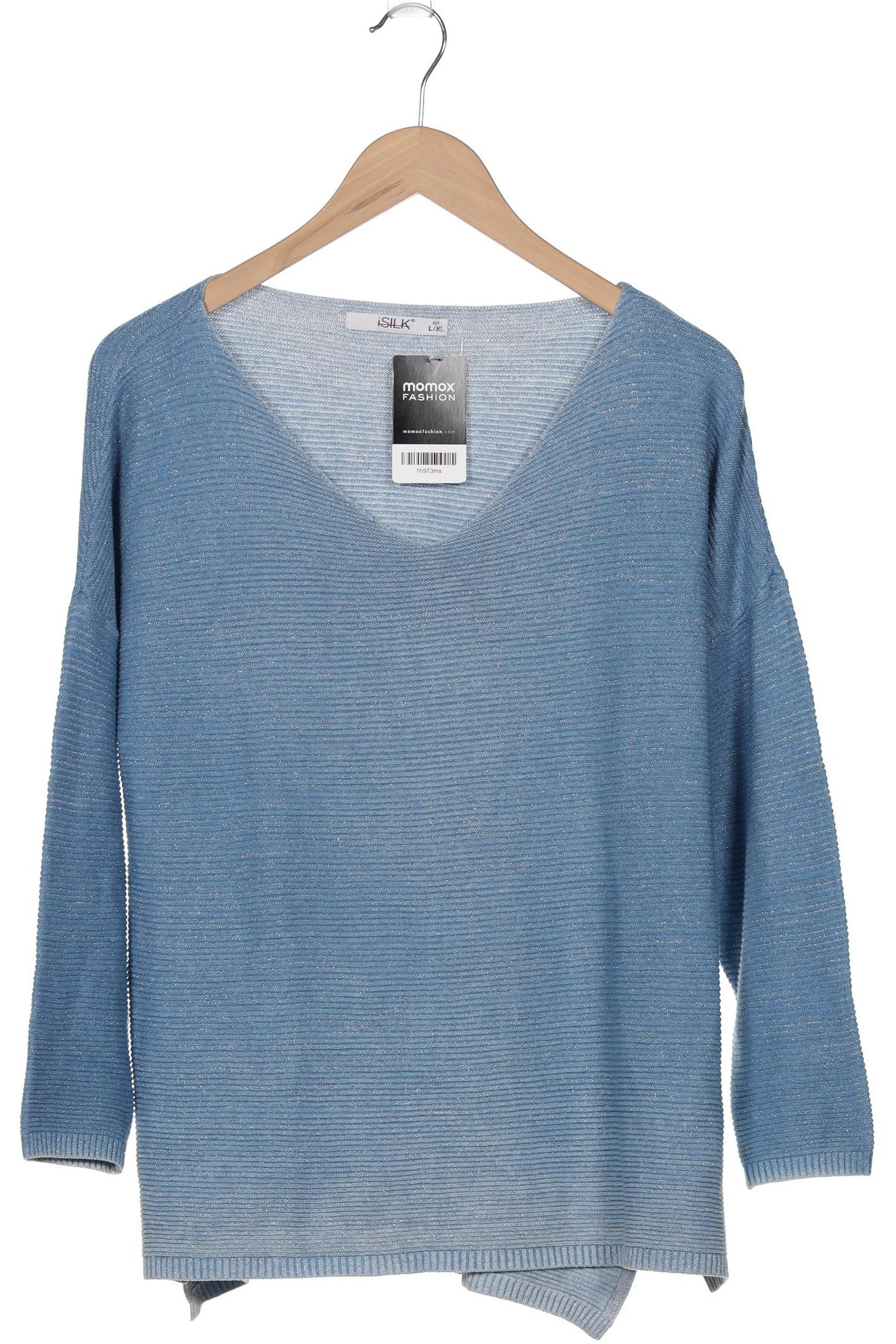 

iSILK Damen Pullover, blau, Gr. 42