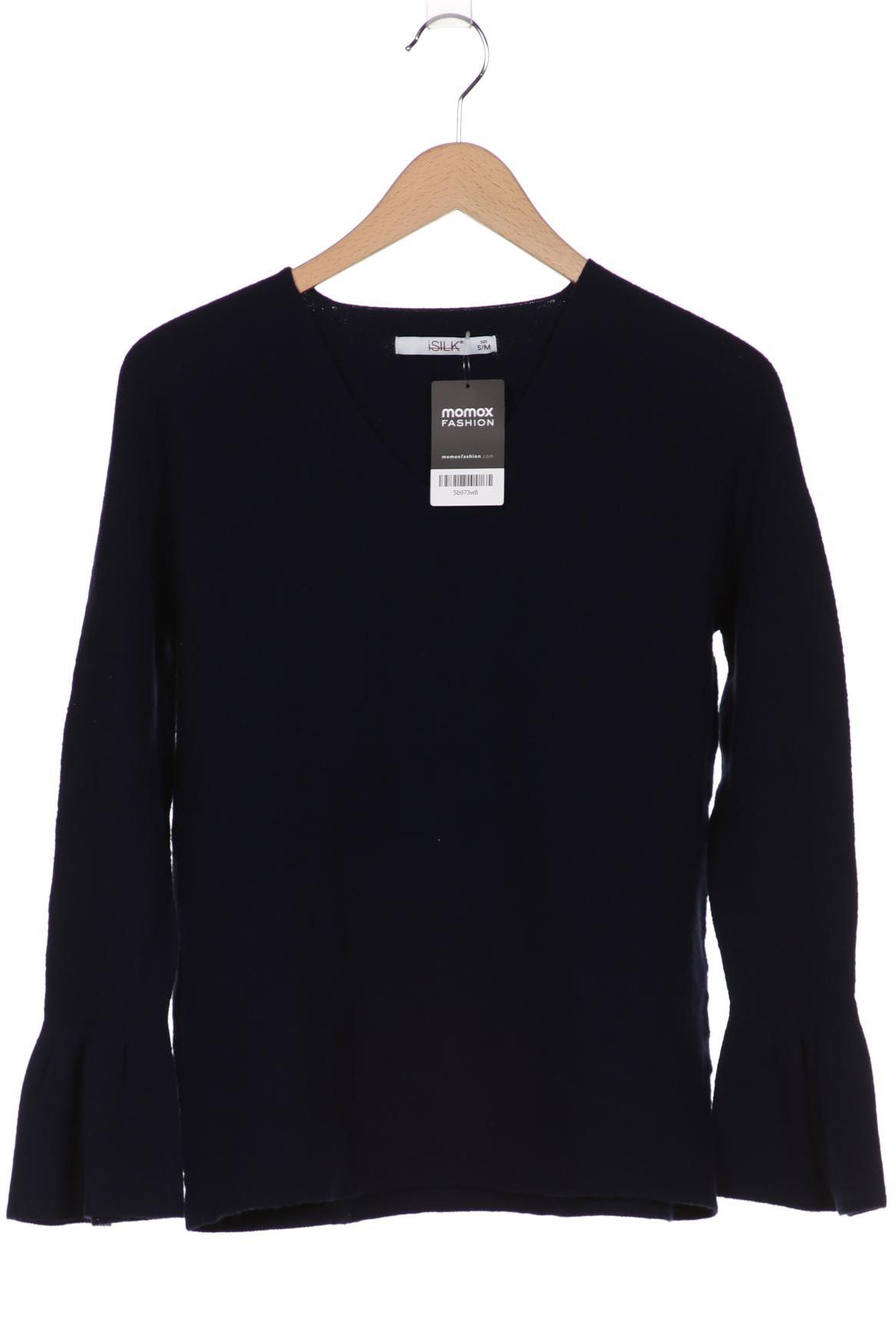 

iSILK Damen Pullover, marineblau