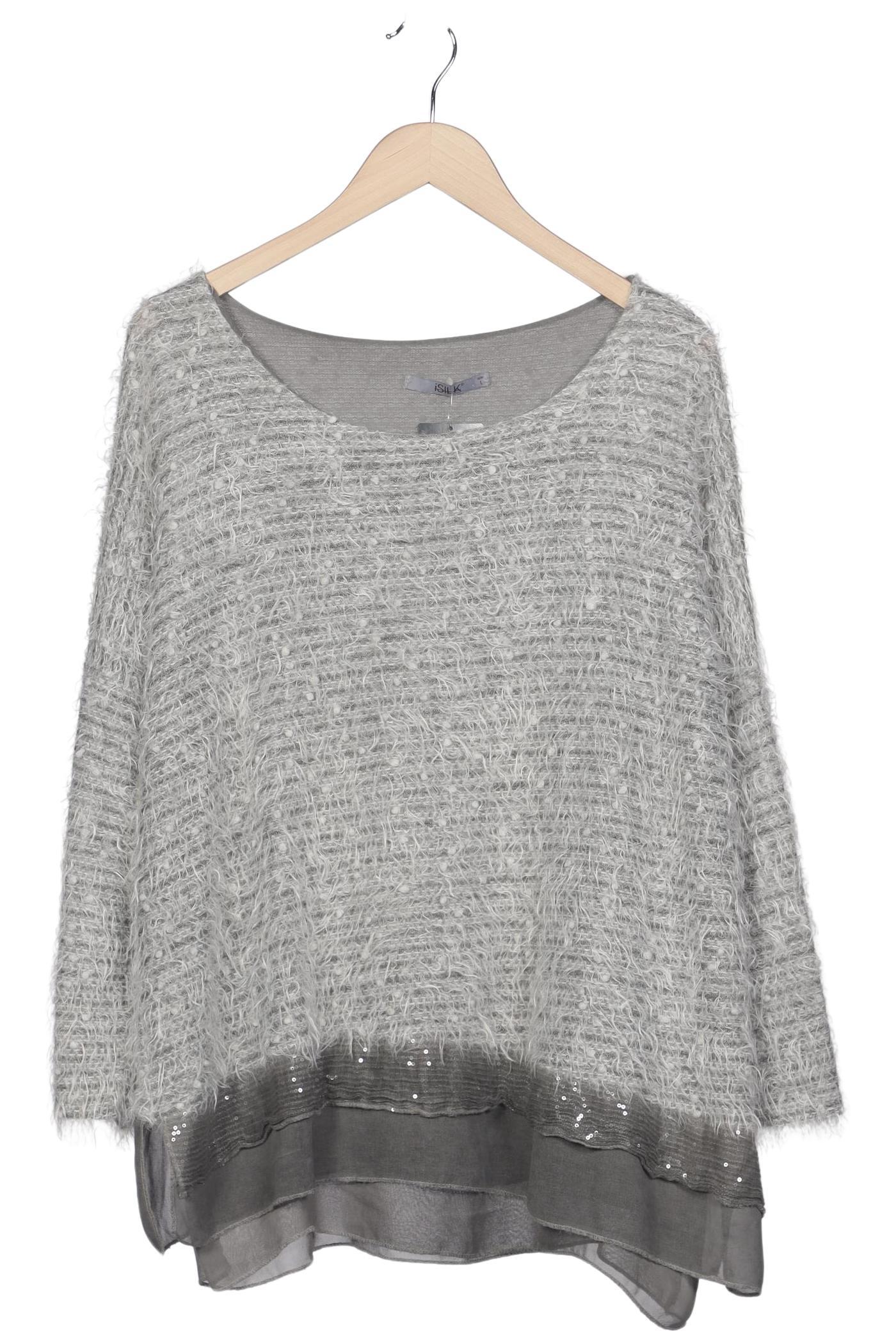 

iSILK Damen Pullover, grau, Gr. 42