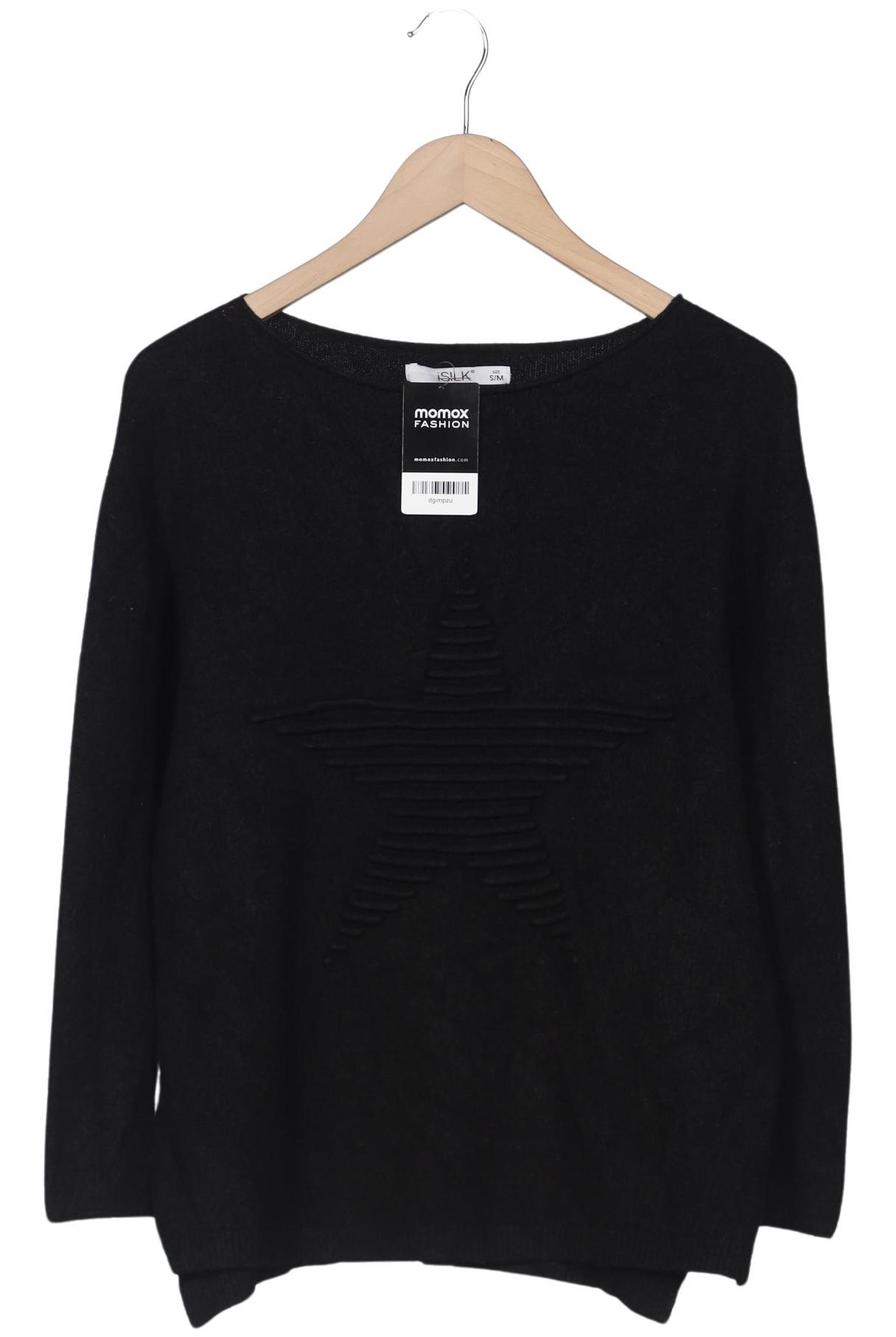 

iSILK Damen Pullover, schwarz, Gr. 36