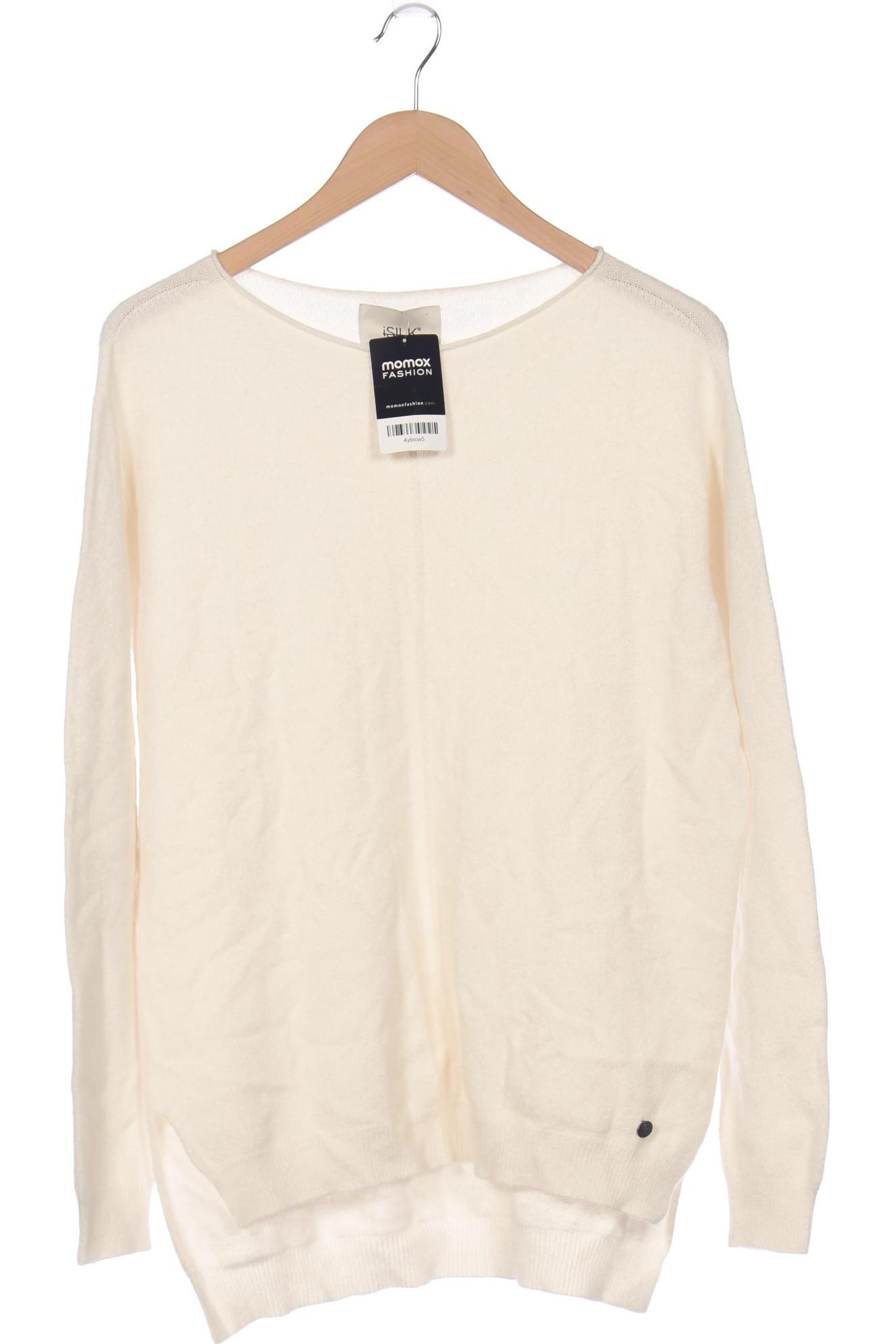 Thumbnail - iSILK Damen Pullover, cremeweiß, Gr. 34