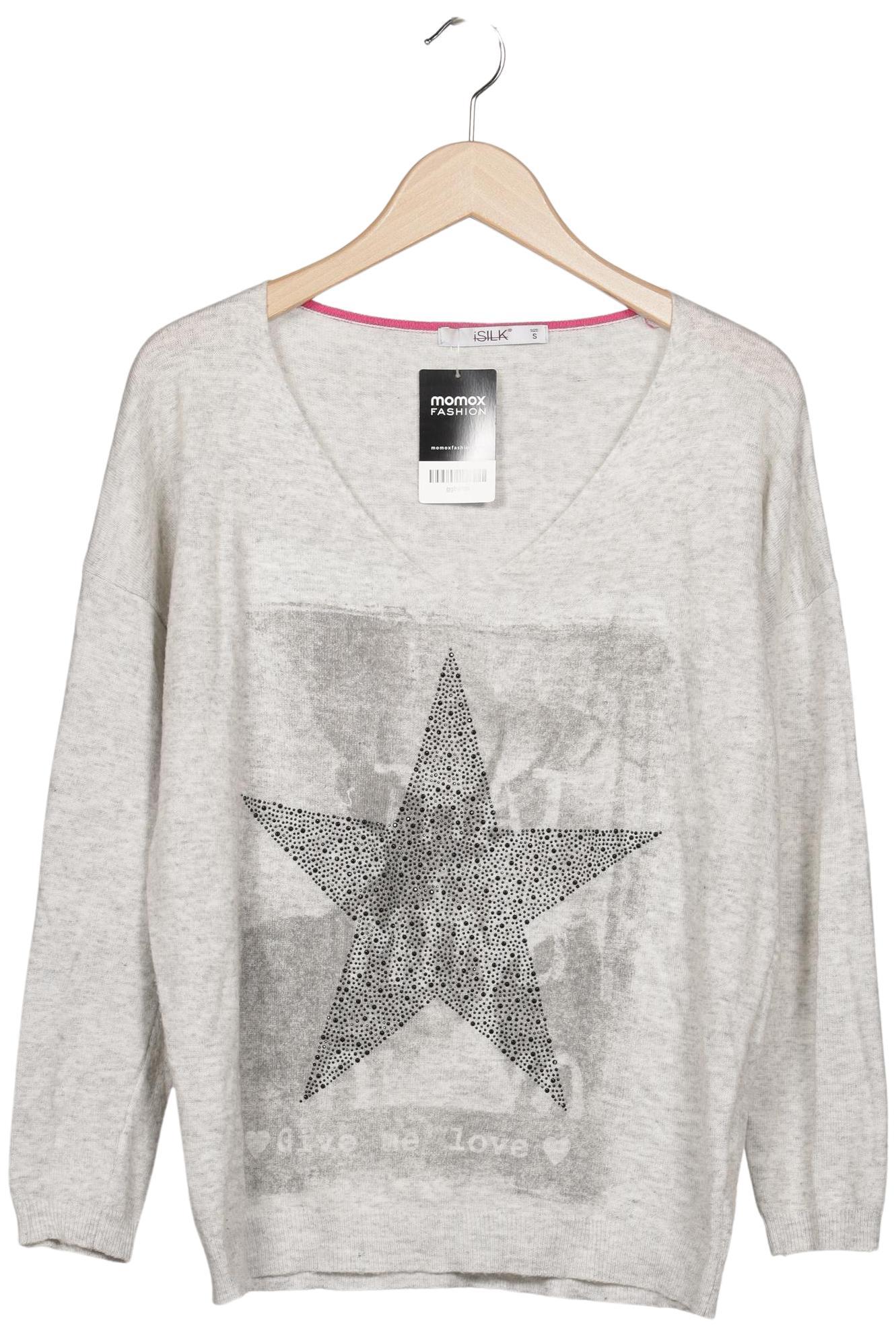 

iSILK Damen Pullover, grau, Gr. 36