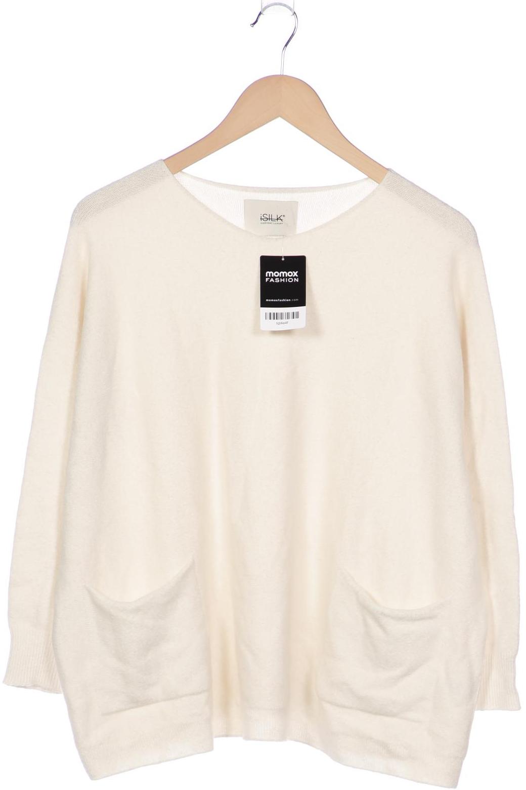 

iSILK Damen Pullover, weiß, Gr. 36