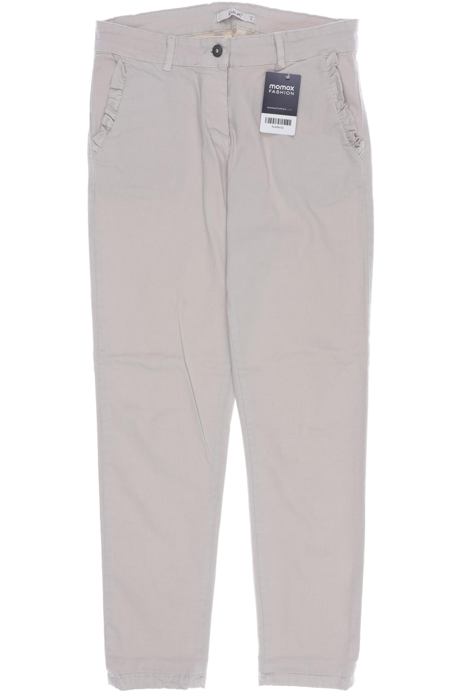 Thumbnail - iSILK Damen Stoffhose, beige, Gr. 0